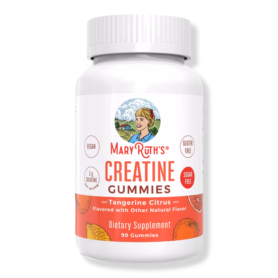 MaryRuth's  Creatine Gummies Tangerine Citrus
