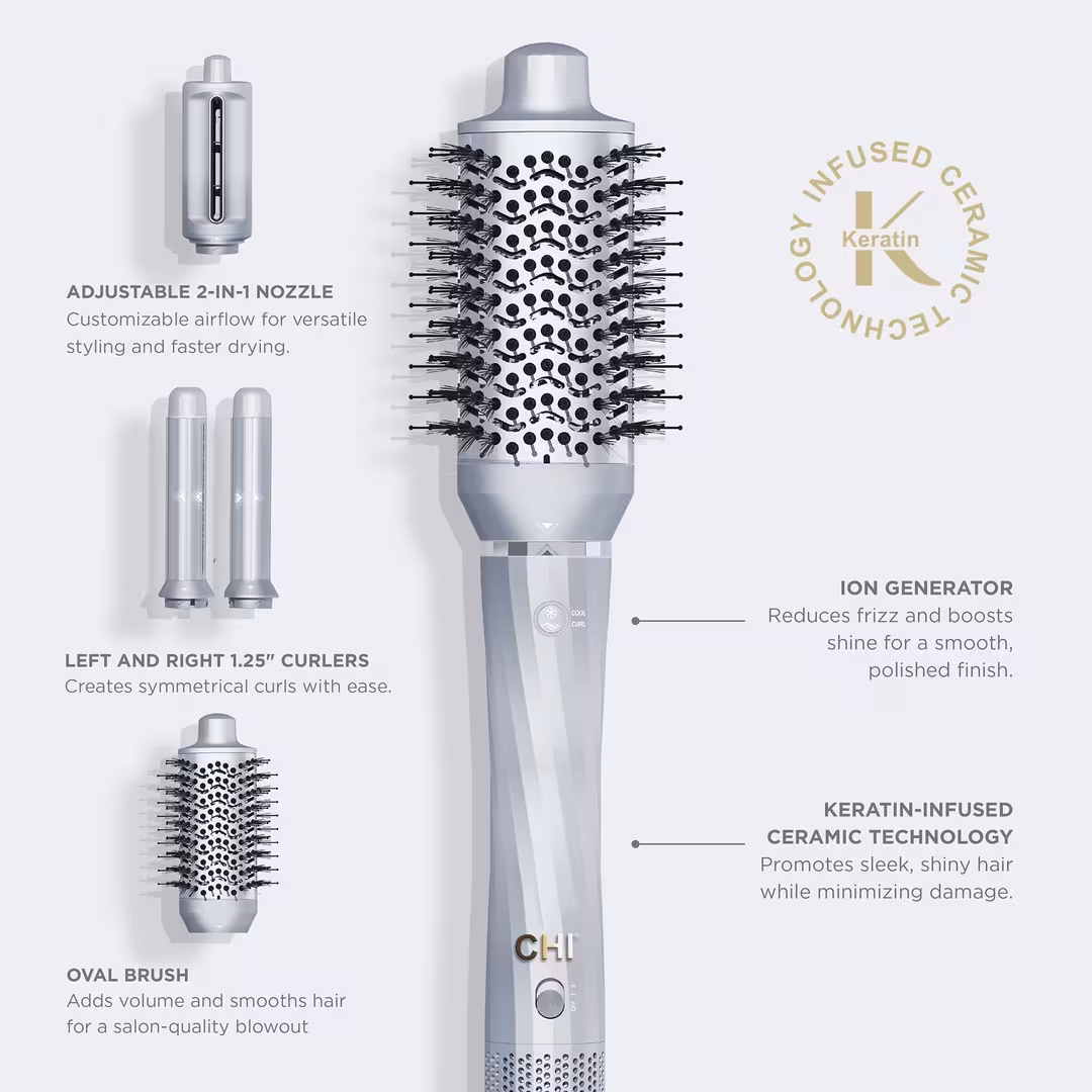 CHI  4-in-1 Air Styler with Keratin and Ion technology