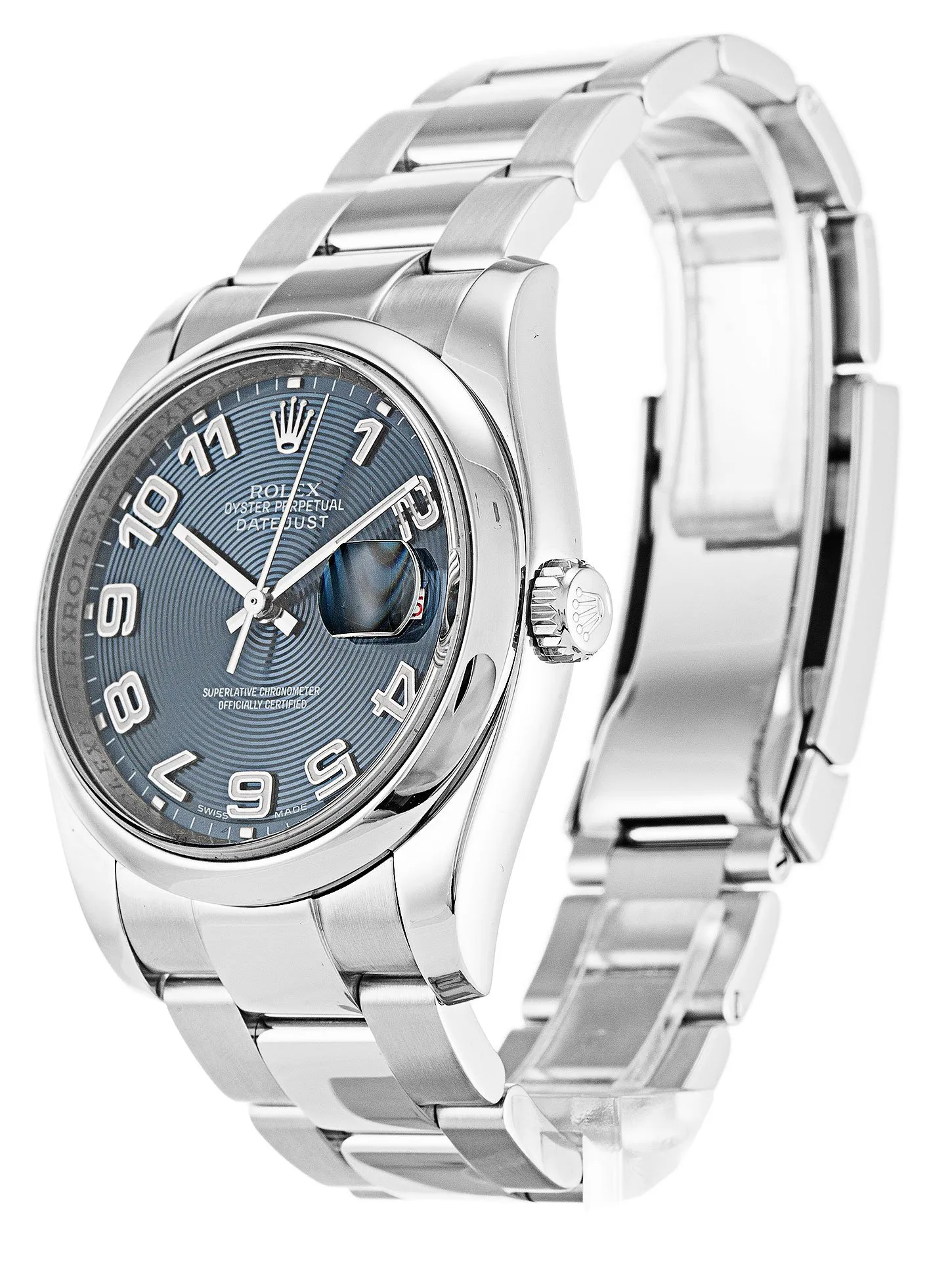 Rolex Datejust Blue Dial 116200