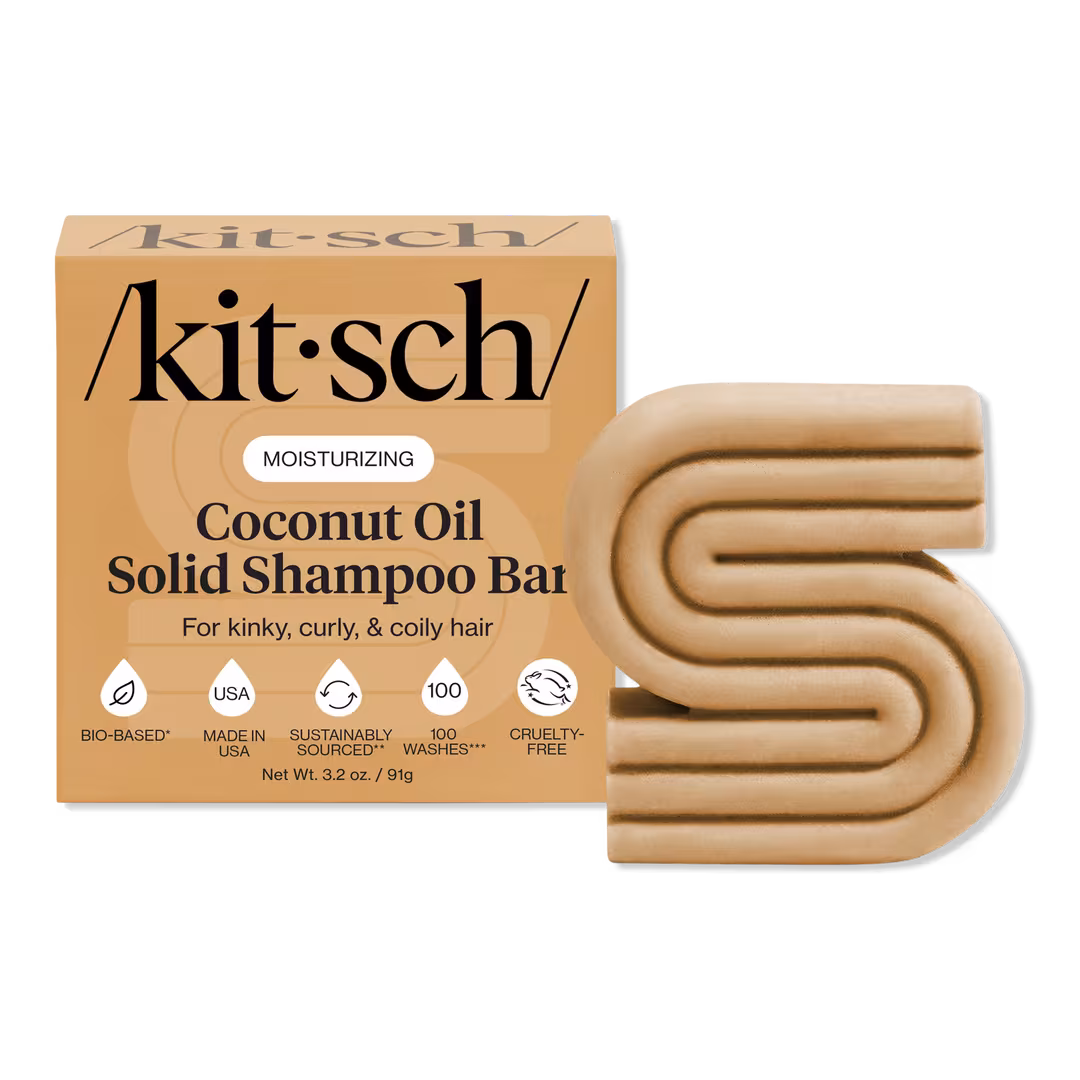 Kitsch  Coconut Oil Deep-Moisturizing Solid Shampoo Bar