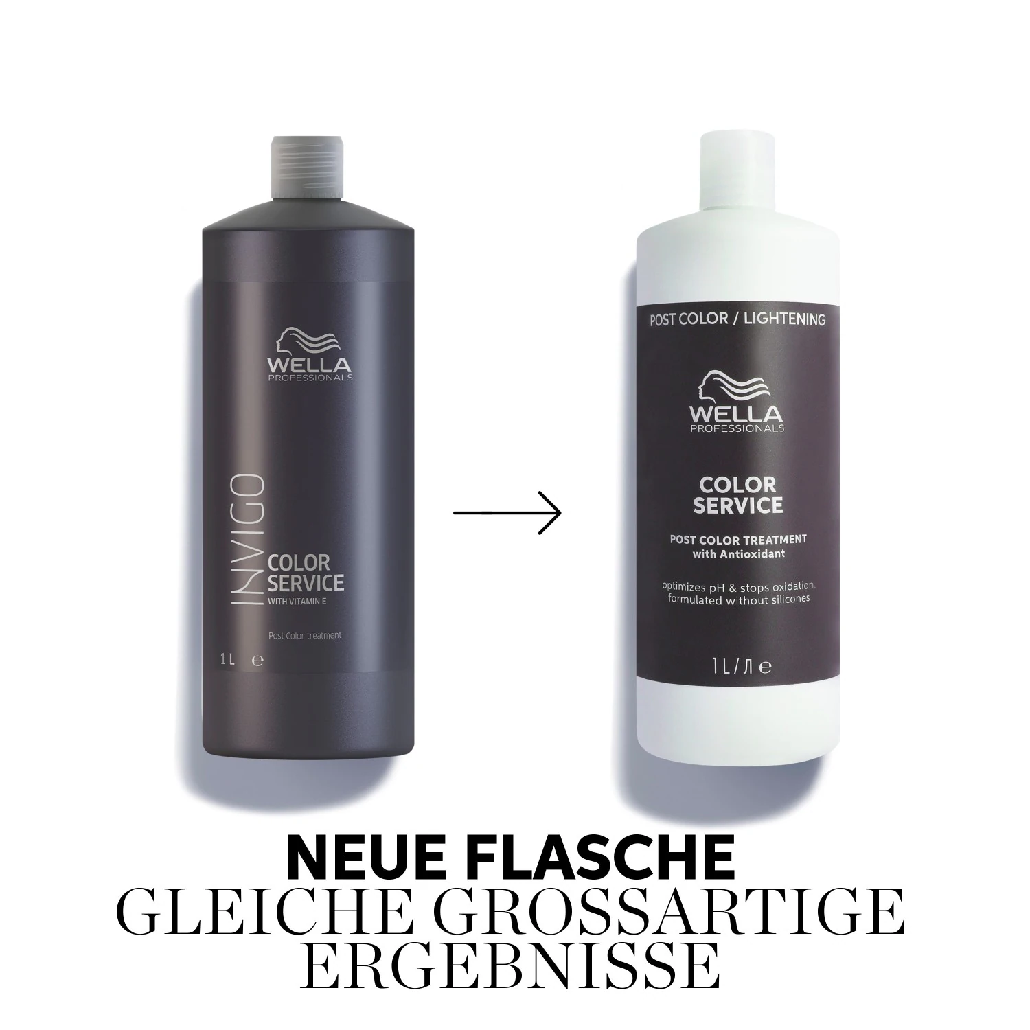 Nach der Farbbehandlung