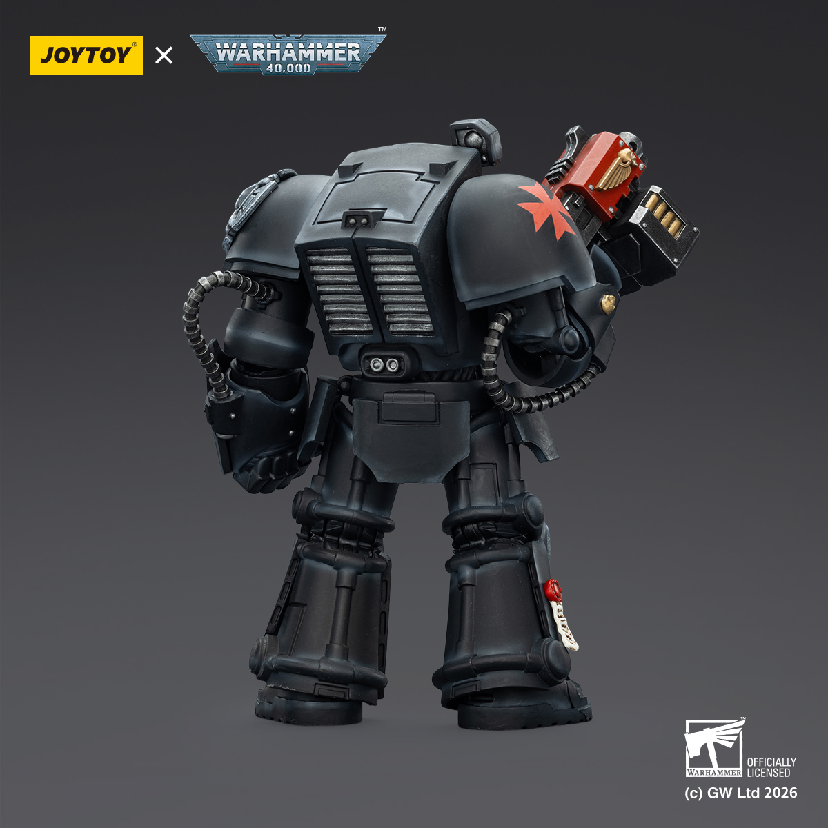 JOYTOY Warhammer 40k 1: 18 Black Templars Terminators - JOYTOY WORLD