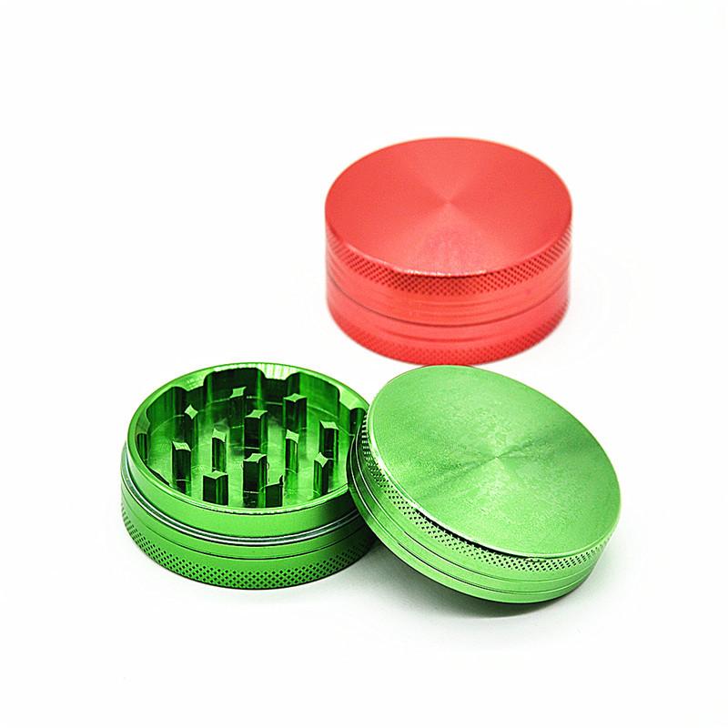 Simple Aluminum Alloy Herb Grinder 2 Layer