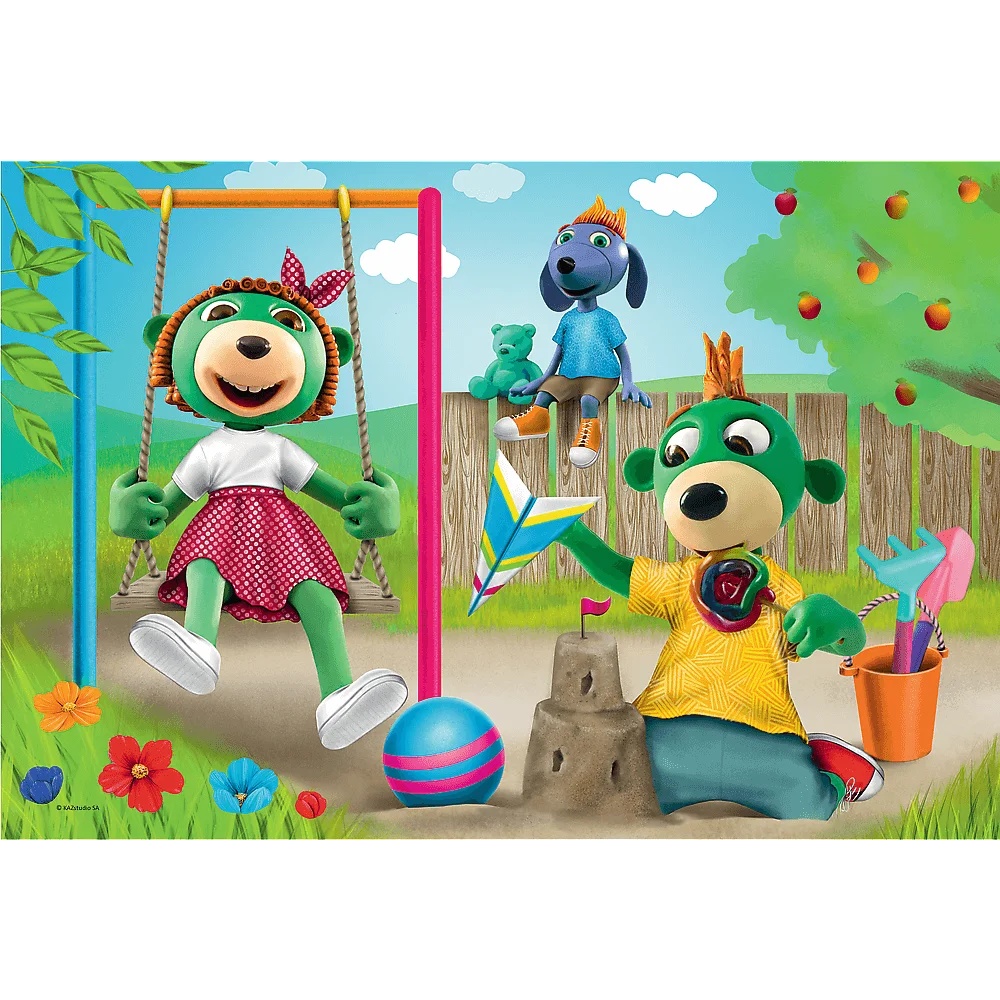 Puzzle Rodzina Treflików 100 El. Zabawne Trefliki