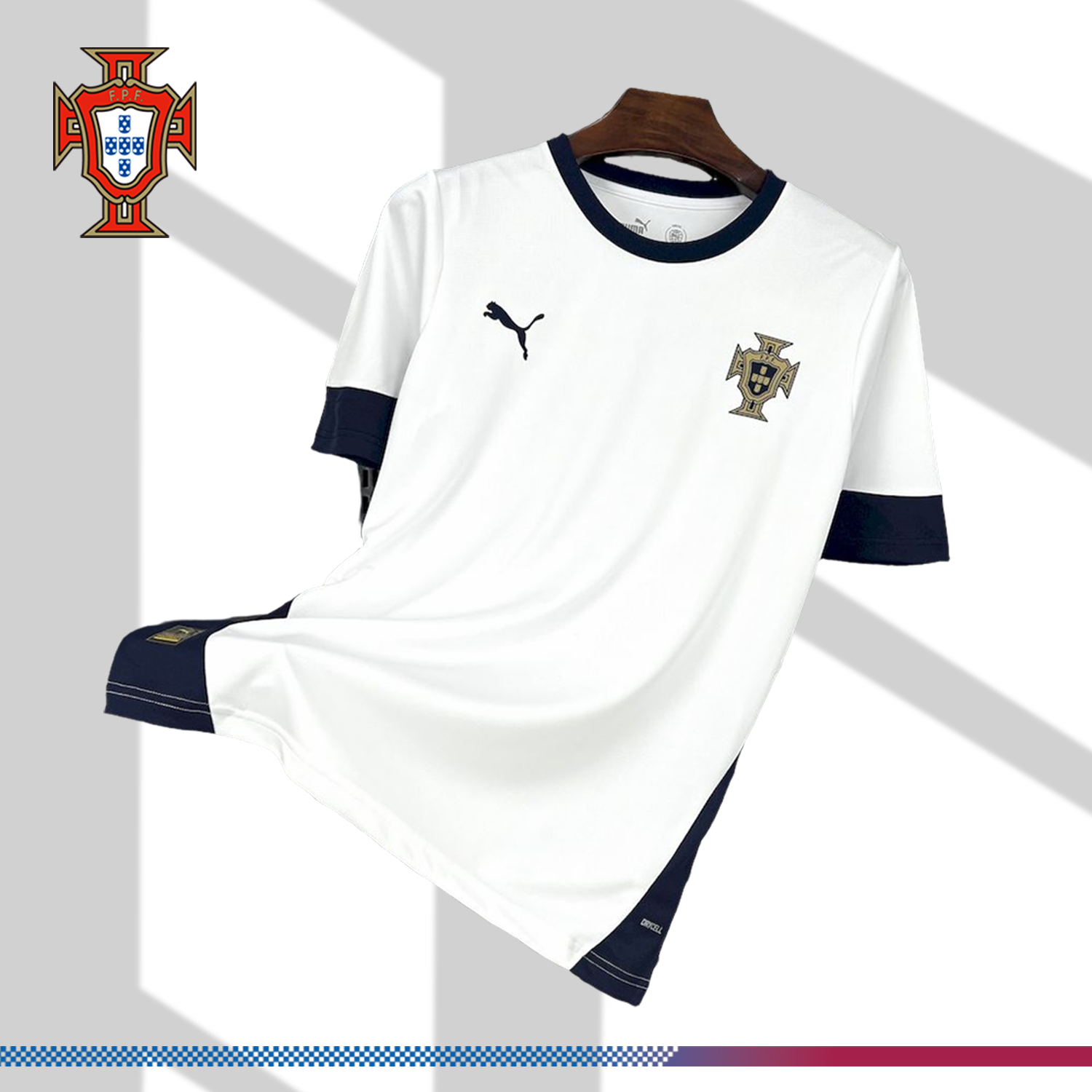 2025/2026 Portugal Pre-match Training Football Shirt （Fan Edition）