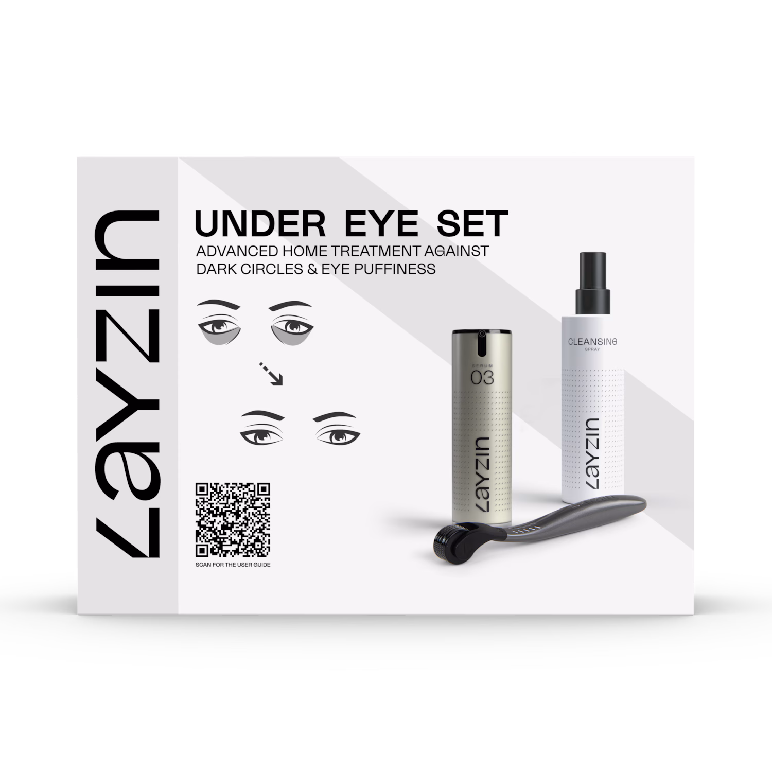 Unter-Augen-Dermaroller-Set gegen Falten