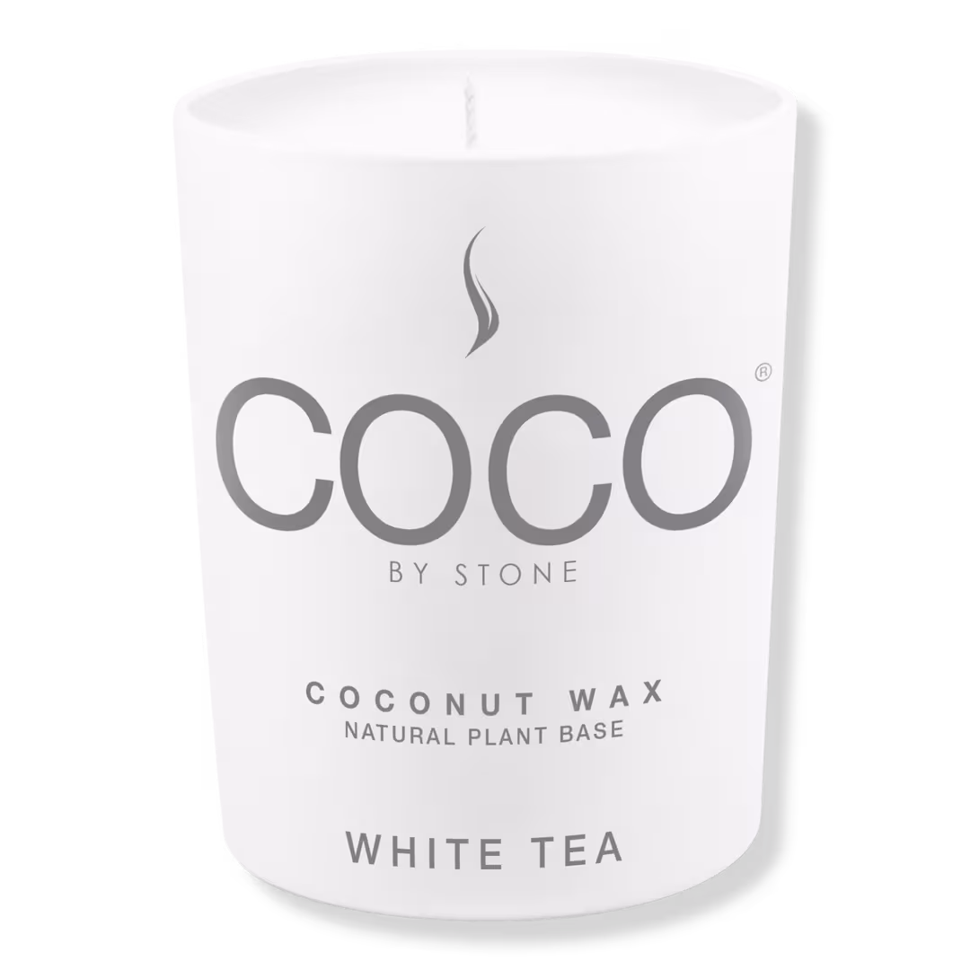 COCO by Stone  White Tea Coconut Wax Candle