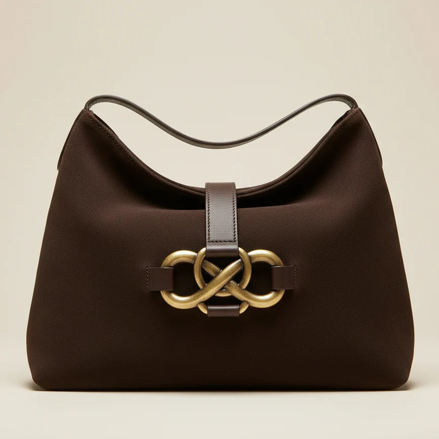 Chocolate Sculptural Hobo