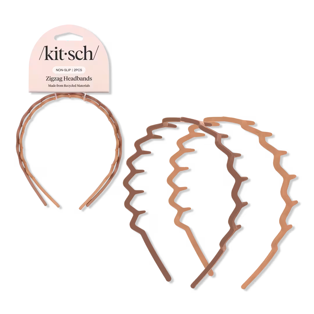 Kitsch  Zig Zag Headbands Set
