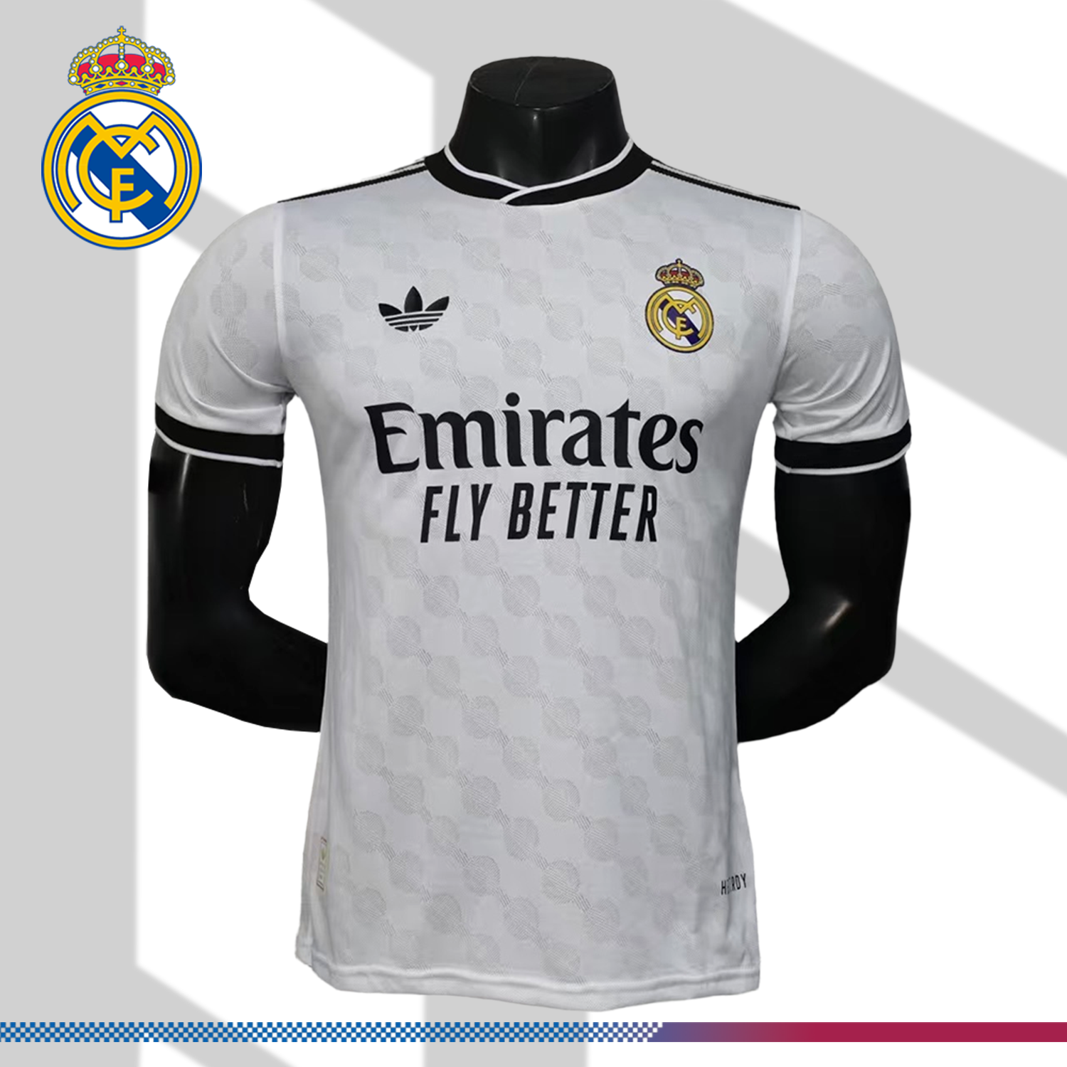 2025/2026 Real Madrid black Special Edition Football Shirt (Player Edition）