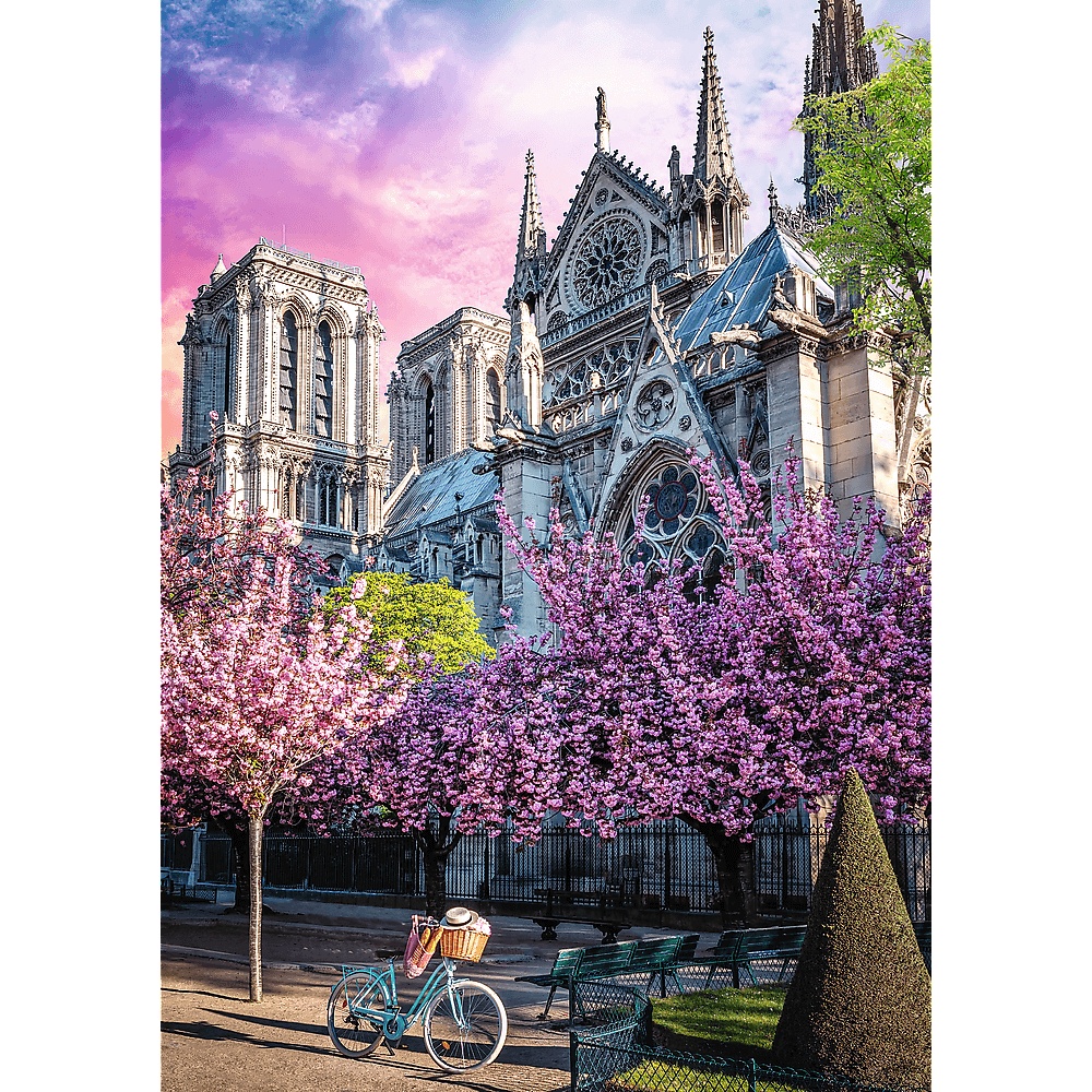Puzzle Premium Plus Quality 1000 El. Photo Odyssey: Katedra Notre-Dame W Paryżu