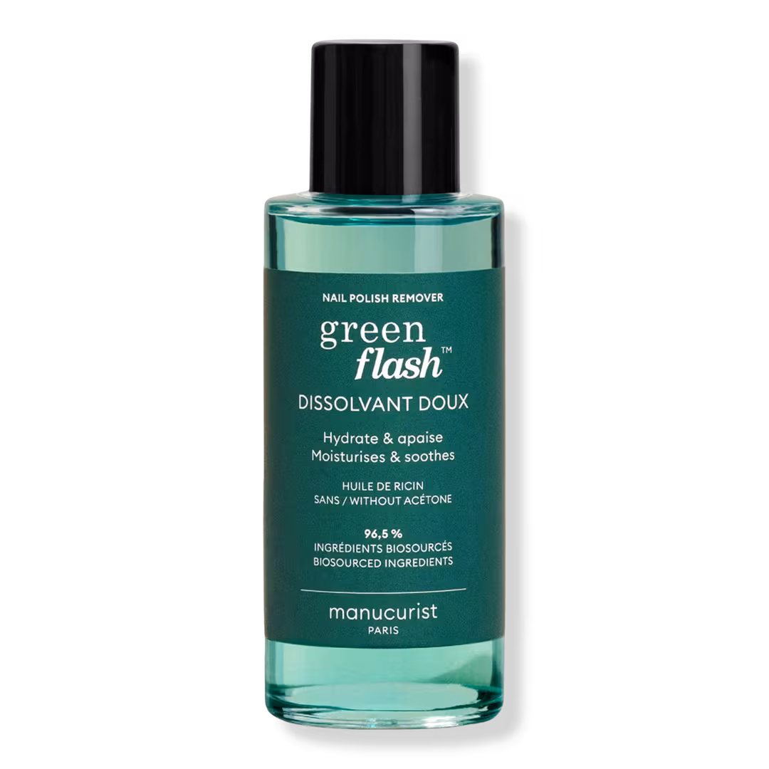 Manucurist  Green Flash Gel Nail Polish Remover, Acetone-Free Gel Polish Remover