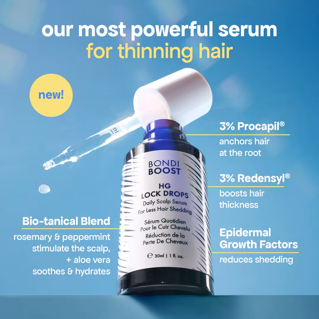 Bondi Boost  HG Lock Drops Scalp Serum for Thinning Hair