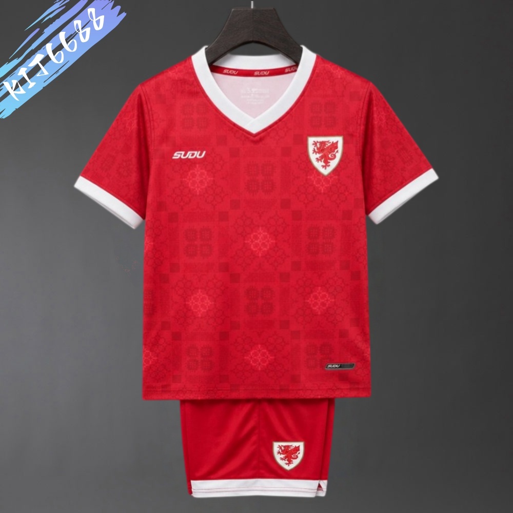 2027/2028 Wales home football shirt (Kids Kit socks )