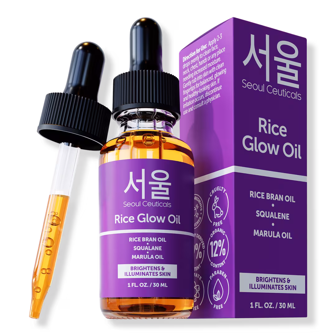 Seoul Ceuticals  Korean Skin Care Rice Glow Oil