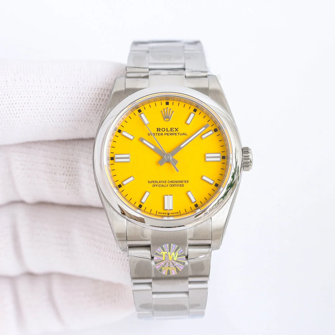 Rolex Watch OYSTER PERPETUAL 36MM YELLOW DIAL
