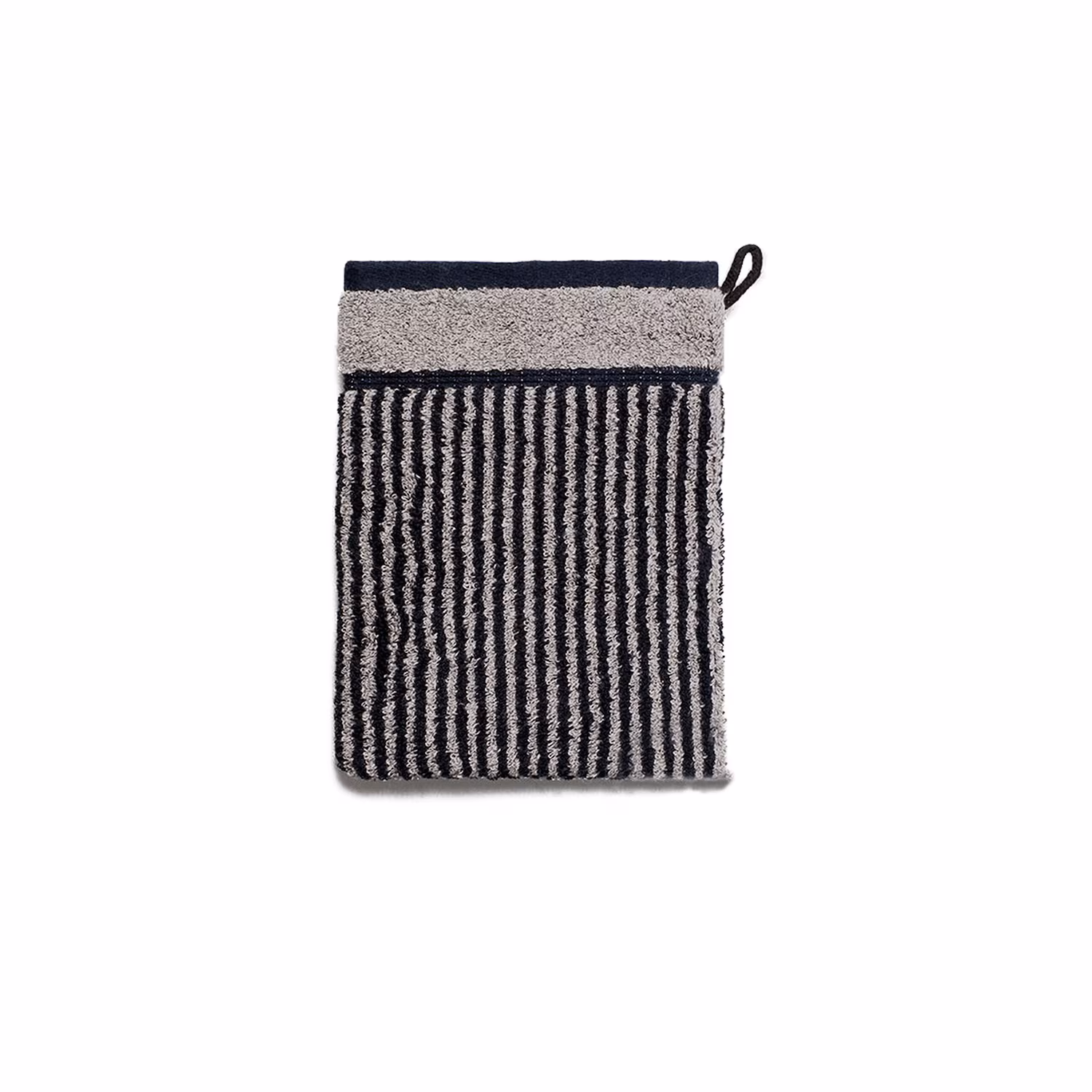 Waschhandschuhe Classic mit Streifen-Muster