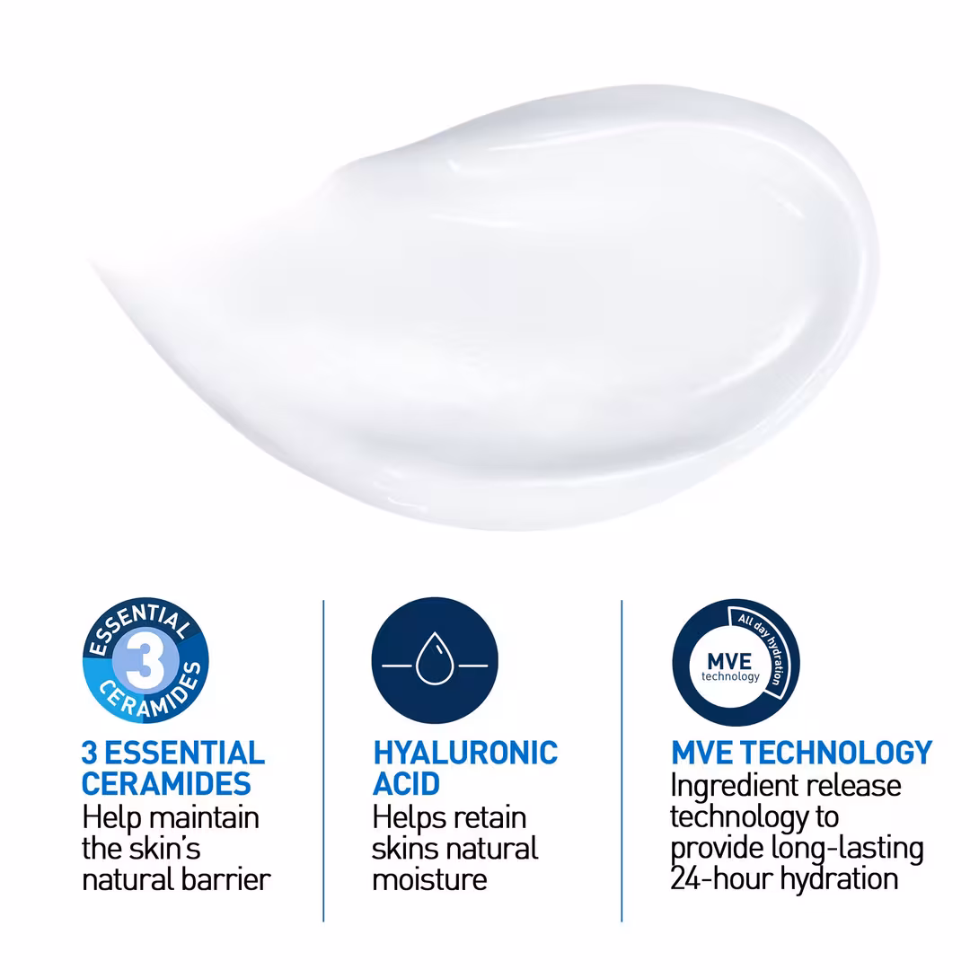 CeraVe  Moisturizing Cream Body and Face Moisturizer