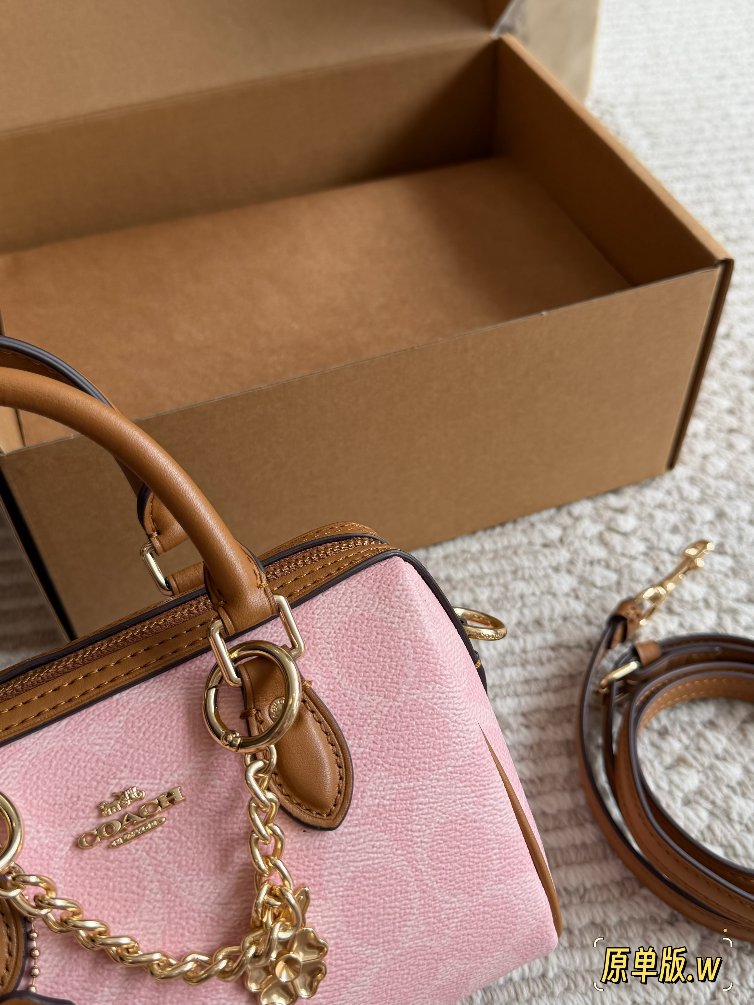 Coach Rowan Mini Boston Bag
