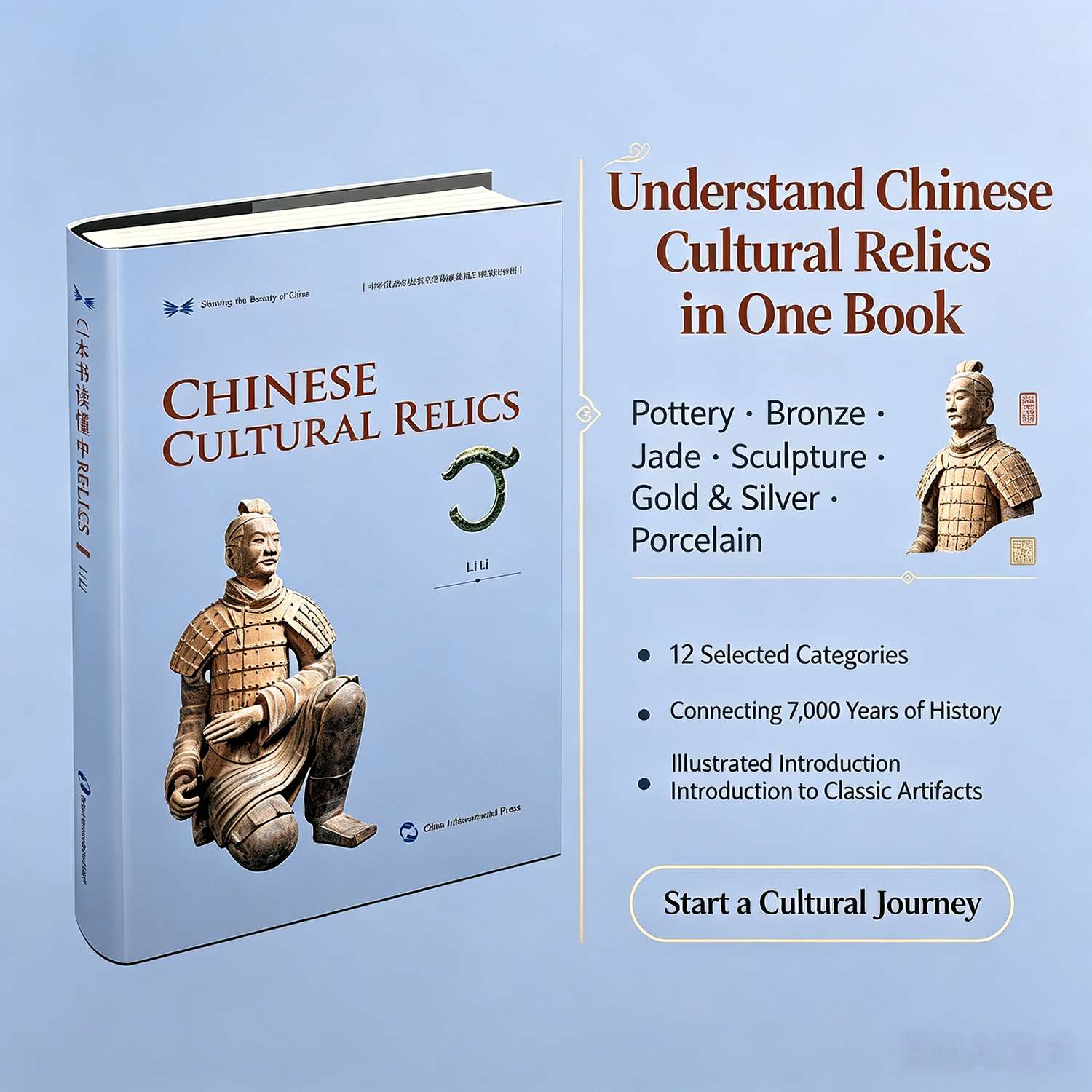 Chinese Cultural Relics (China in Beauty Series) by Li Li