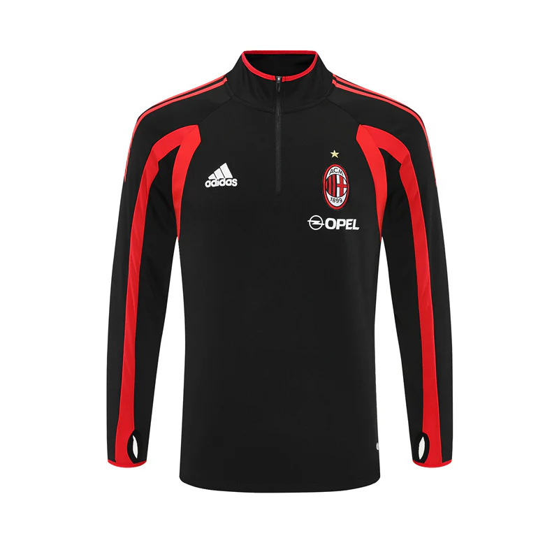 AC Milan Training Jacket Men 2005 2006 Black