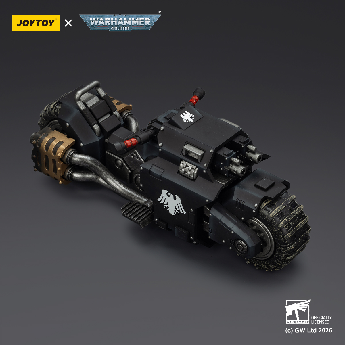 JOYTOY  Warhammer 40k 1: 18 Raider-pattern Combat Bike - JOYTOY WORLD