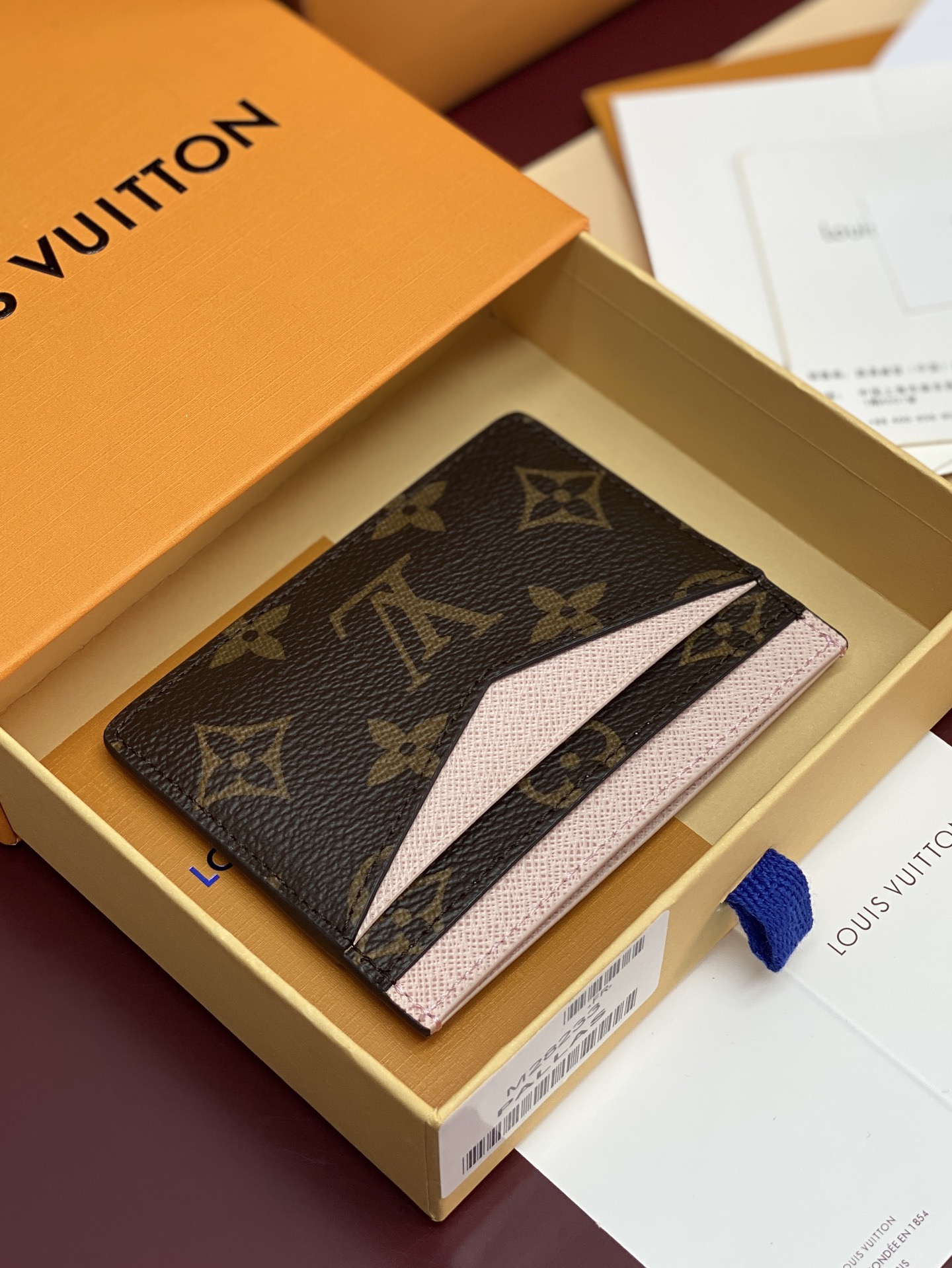 LV Triple Card Holder Monogram