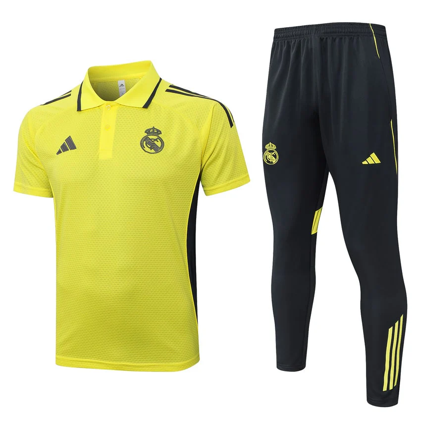 Real Madrid Polo Men 2025 2026 Yellow
