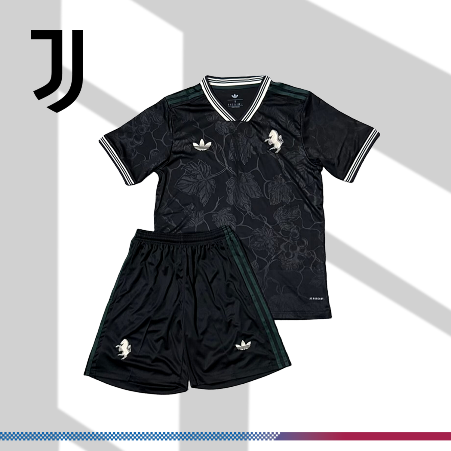 2025/2026 Juventus Away Football Jersey (Adult Kids Kit socks )