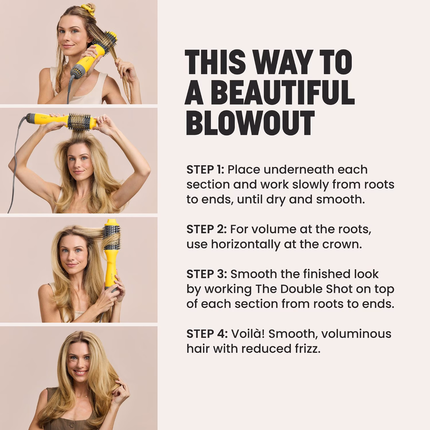 The Double Shot Oval Blow-Dryer Brush