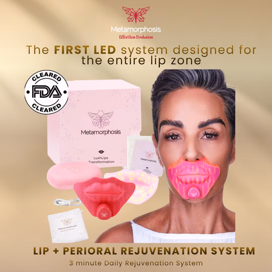 Metamorphosis  LushLips Transformation Red Light Therapy Lip+Perioral Rejuvenation System