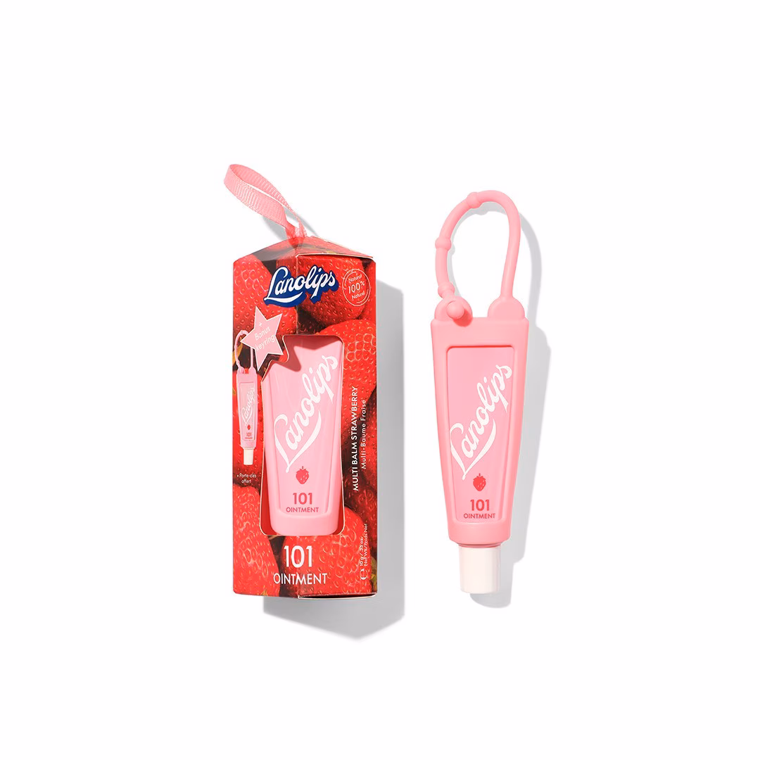 101 STRAWBERRY KEY RING