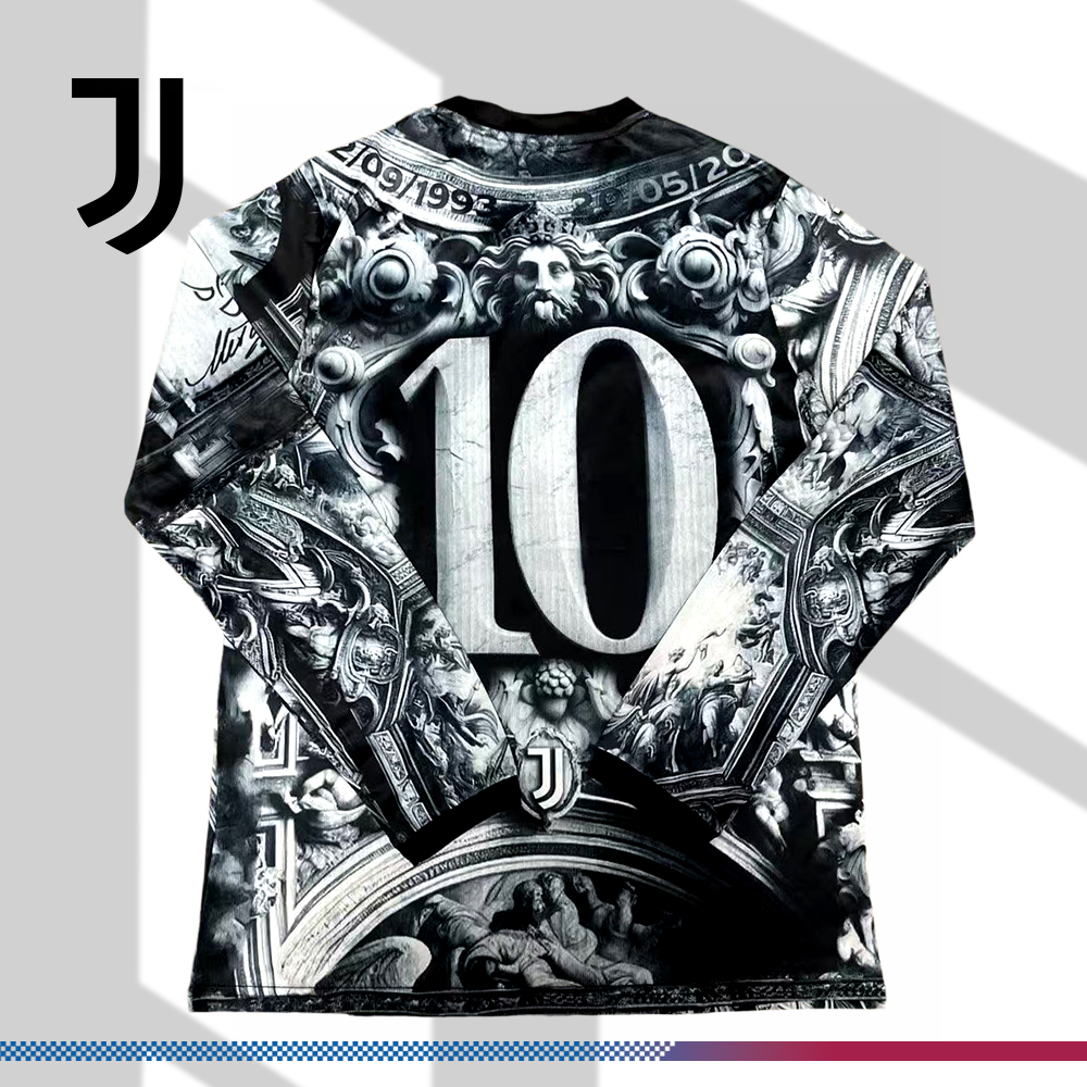 2025/2026 Juventus Pre-match Training long sleeves Football Jersey (Fan Edition)