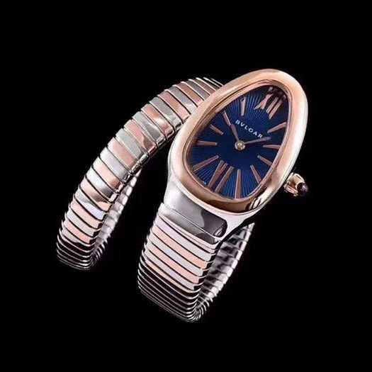 BVL Watch serpenti tubogas 35mm pink gold steel