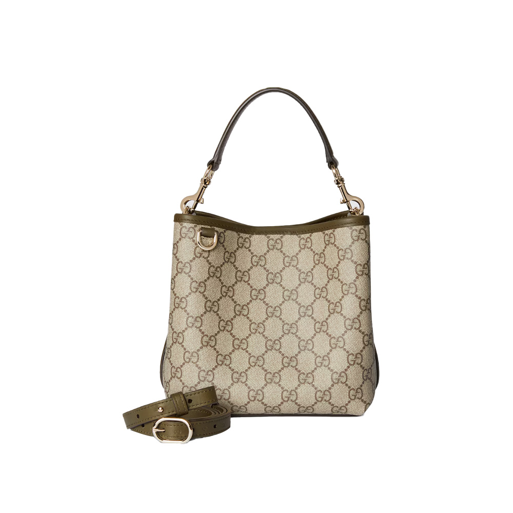 Gucci GG Emblem Small Bucket Bag