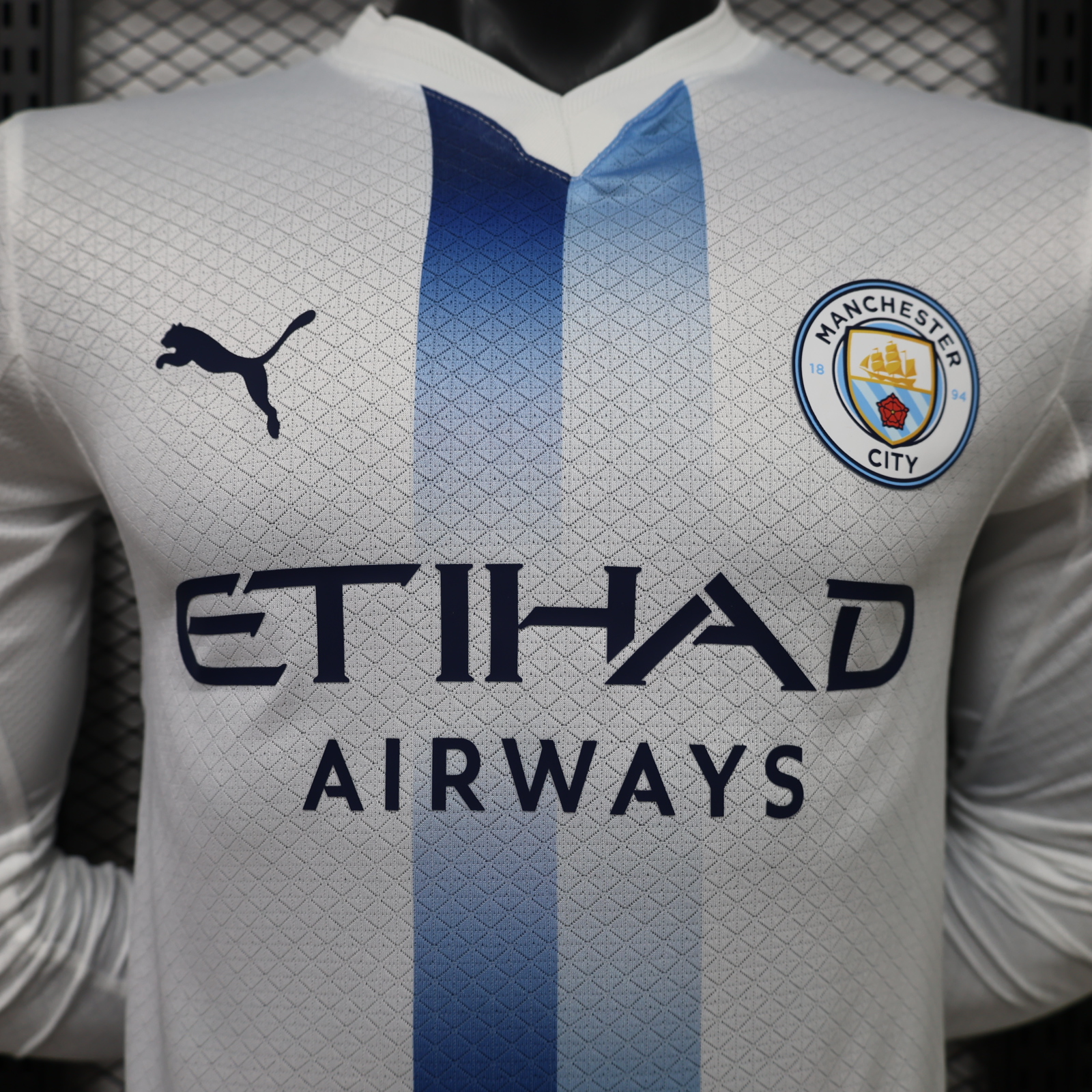 2025/2026 Manchester City Third Away long sleeves Football Shirt (Player version)