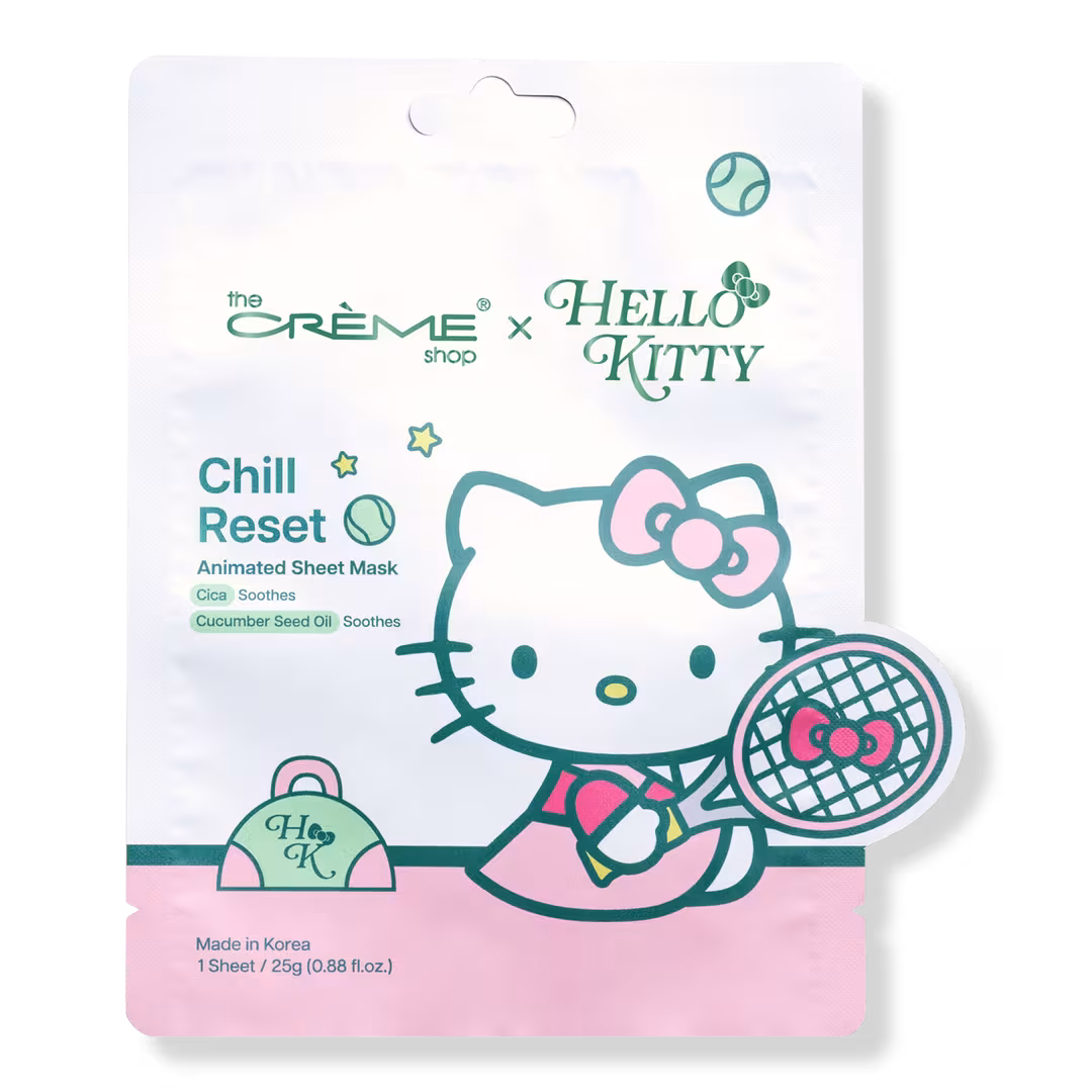 The Crème Shop  Hello Kitty Chill Reset Printed Essence Sheet Mask