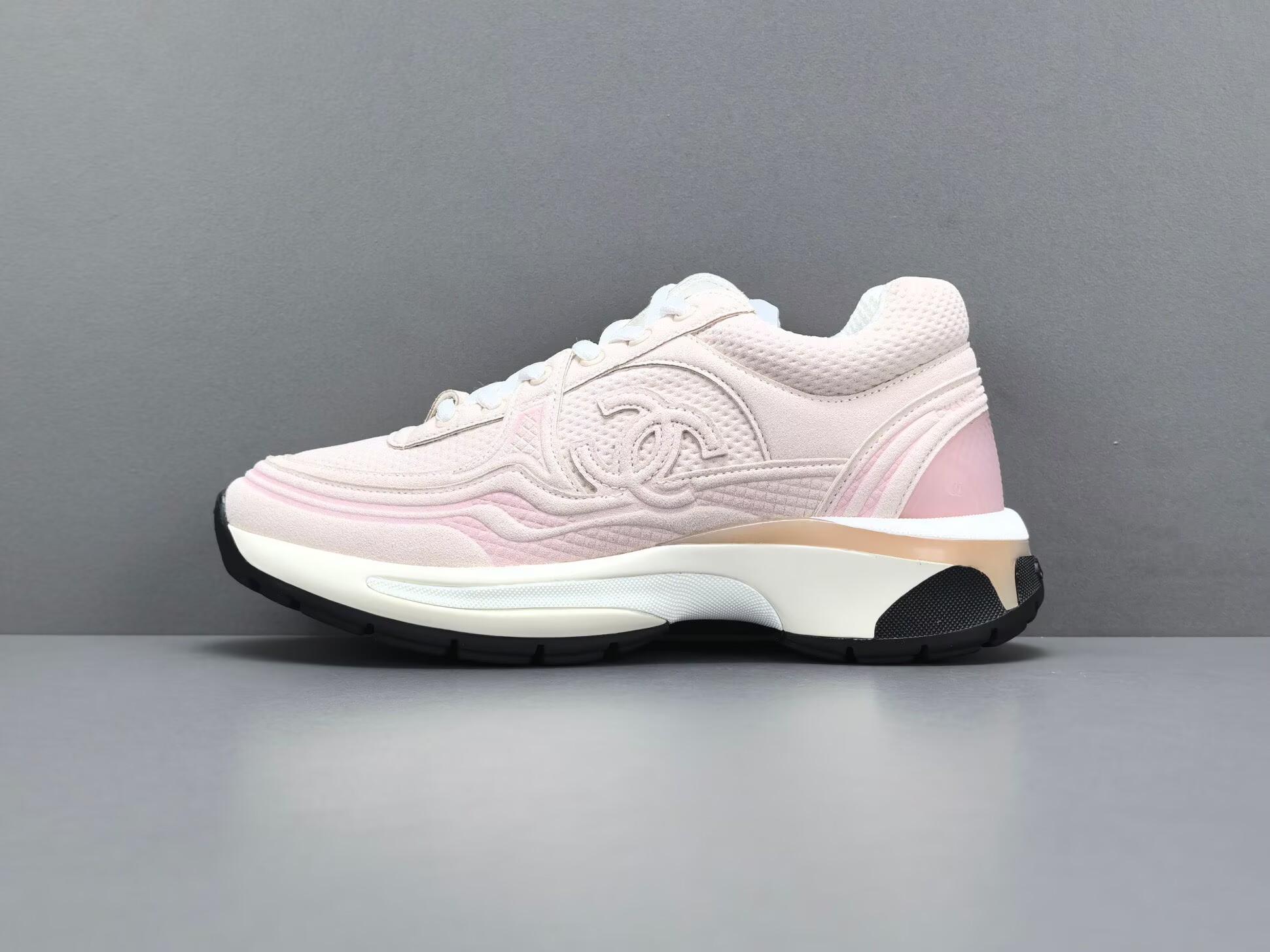 CHNE1 Leather Low Top Sneakers - CCSHOES