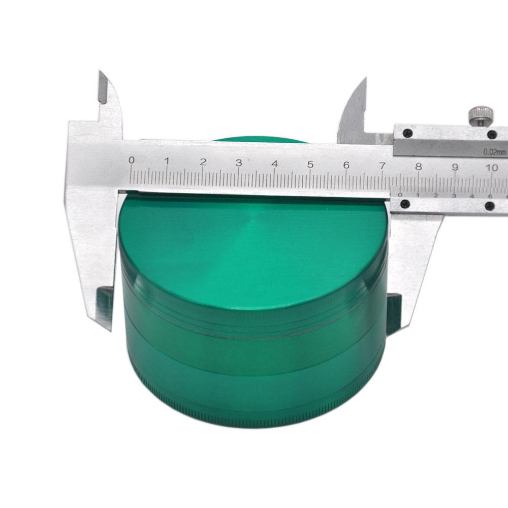 Classic Large Zinc Alloy Herb Grinder Heavy Duty 4 Layer 70MM (3 Color)