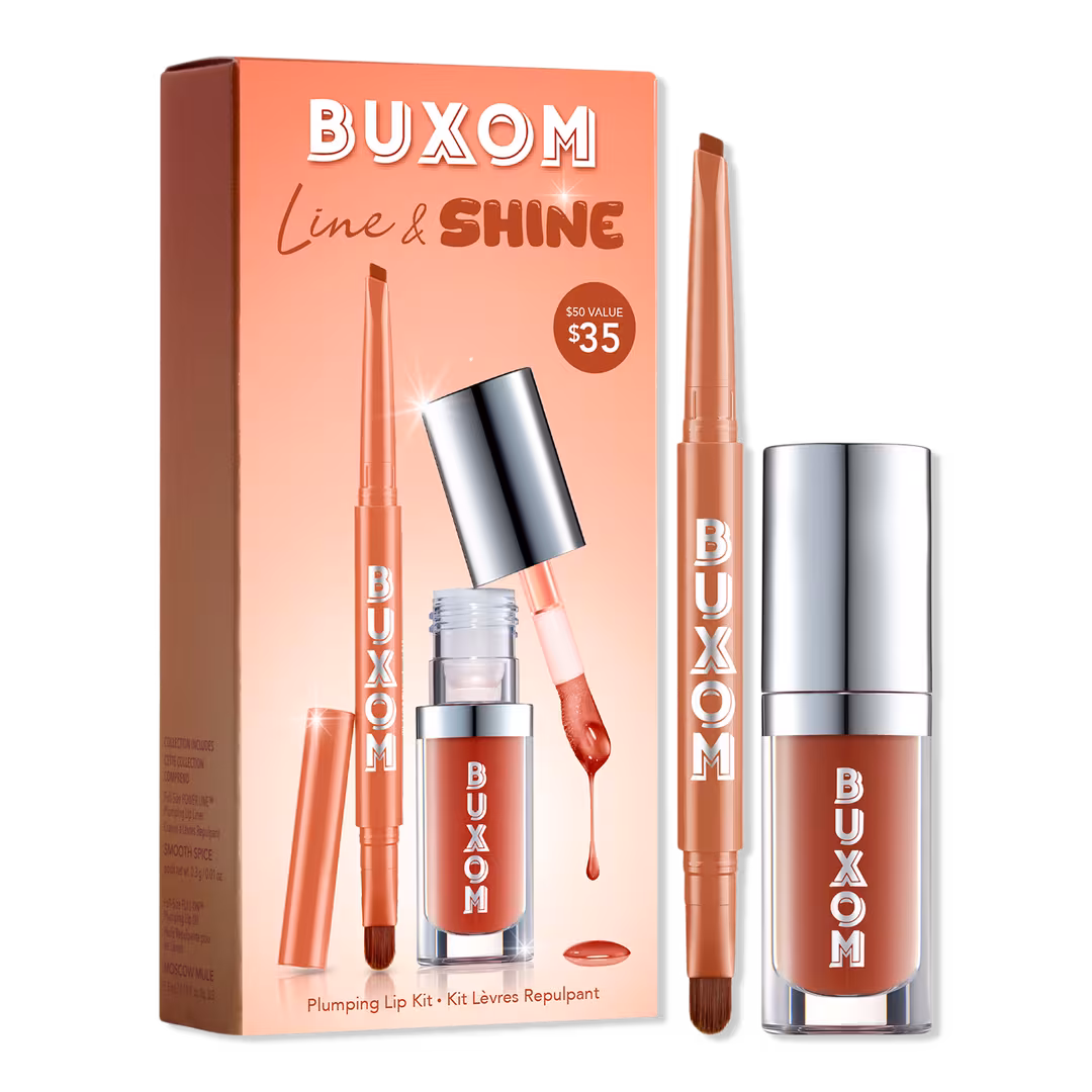 Buxom  Line & Shine Lip Oil & Lip Liner Duo