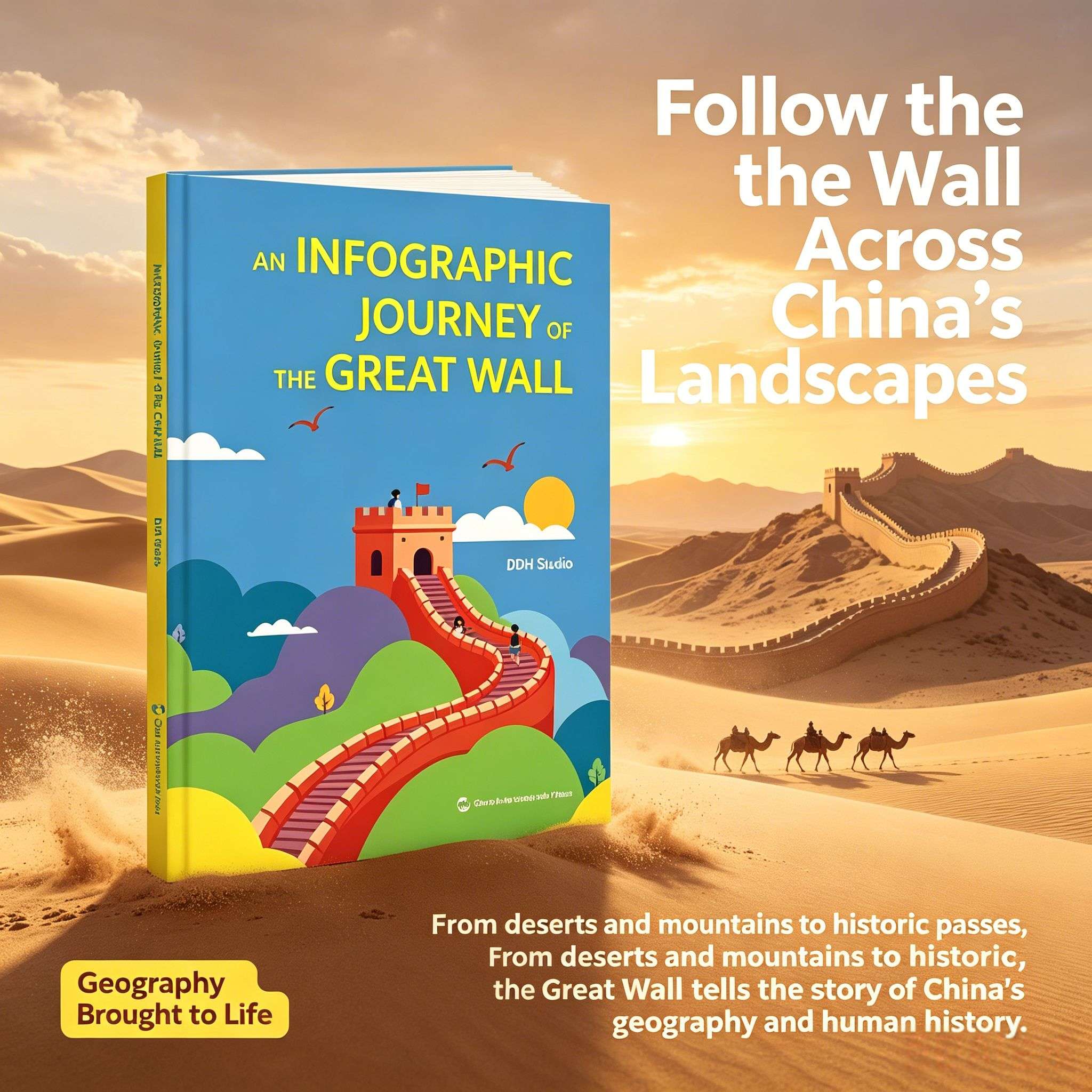 The Great Wall Illustrated: A Visual Journey Through Myths and Reality (English Edition)