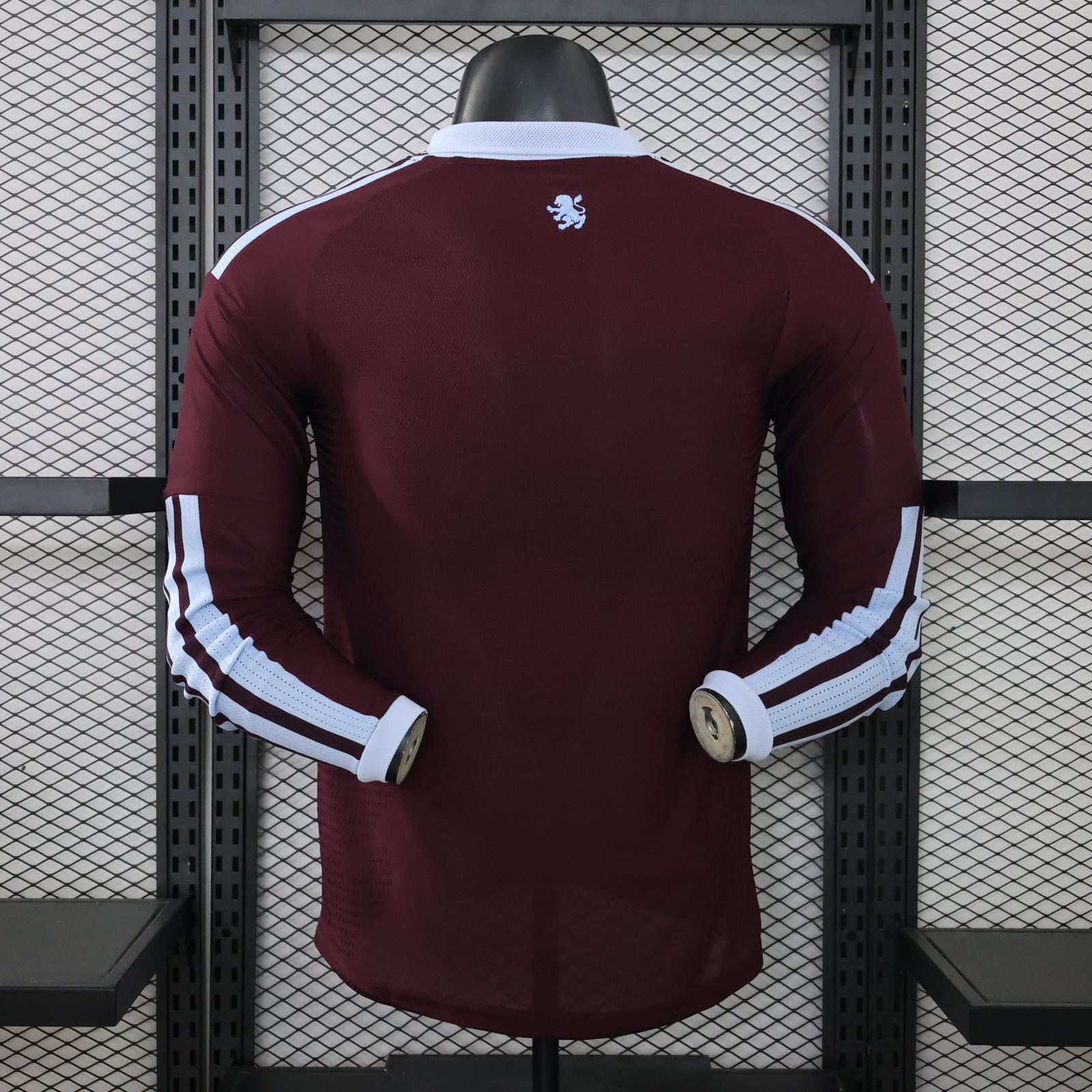 2025/2026 Aston Villa home long sleeves Football Shirt （Player version）