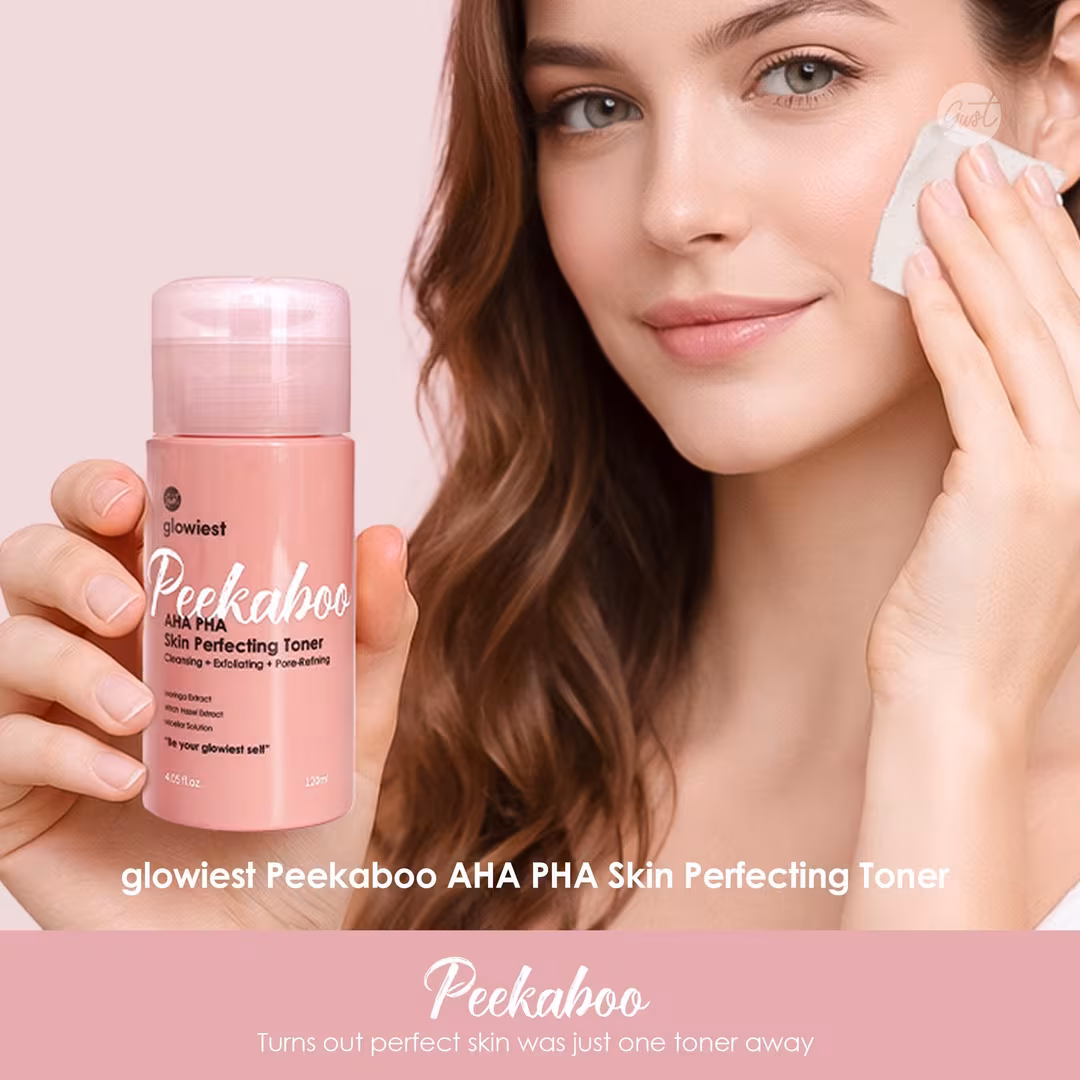 glowiest  Peekaboo AHA PHA Skin Perfecting Toner