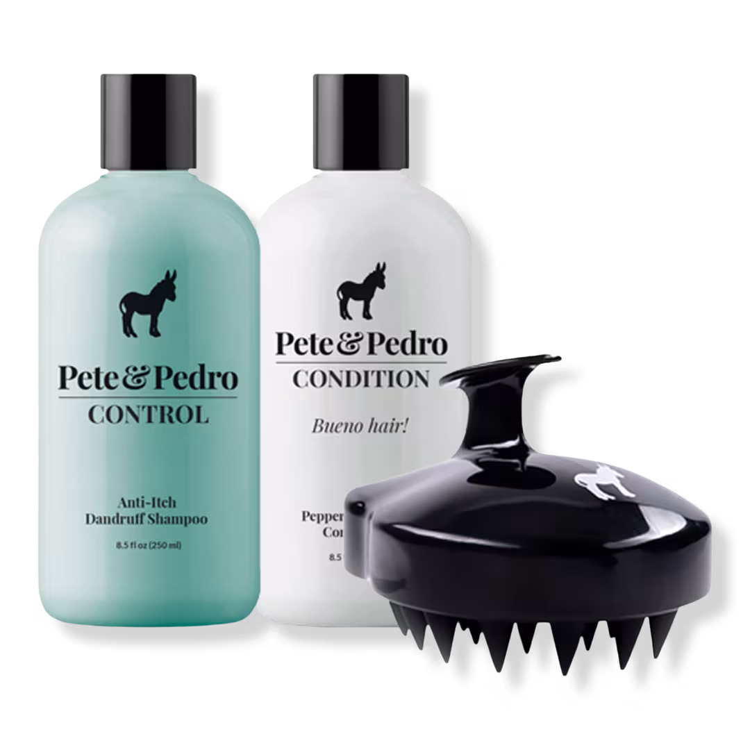 Pete & Pedro  The Complete Anti-Dandruff Control Hair Care Kit