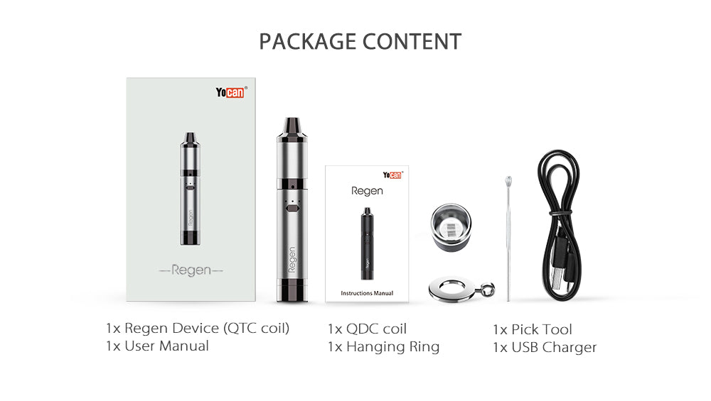 Yocan Regen Wax Dab Kit