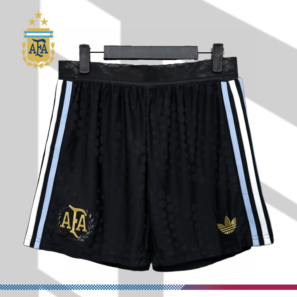 2025/2026 Argentina black football shorts