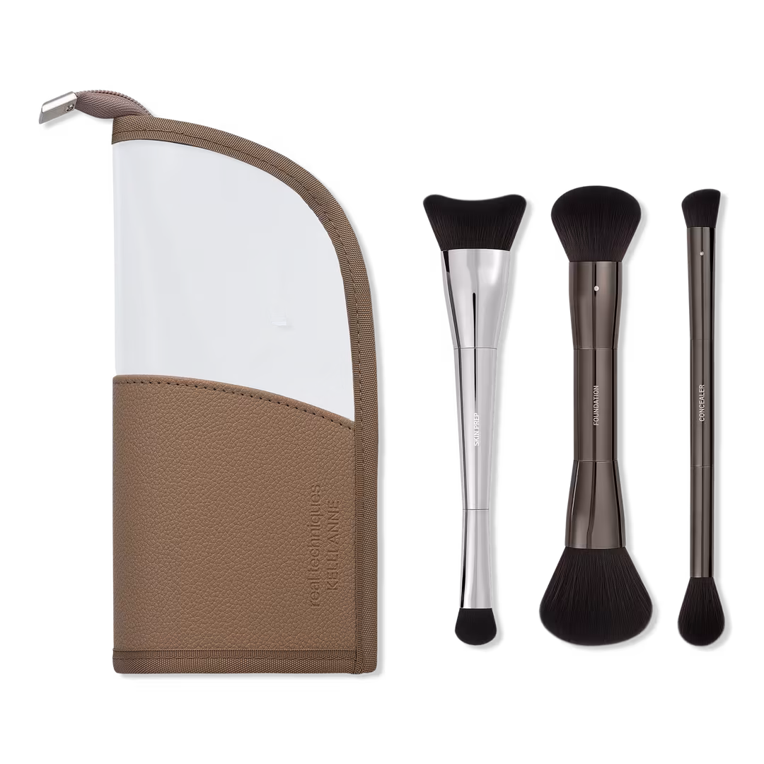 Real Techniques  Kelli Anne Light Layers Base Makeup Brush Set