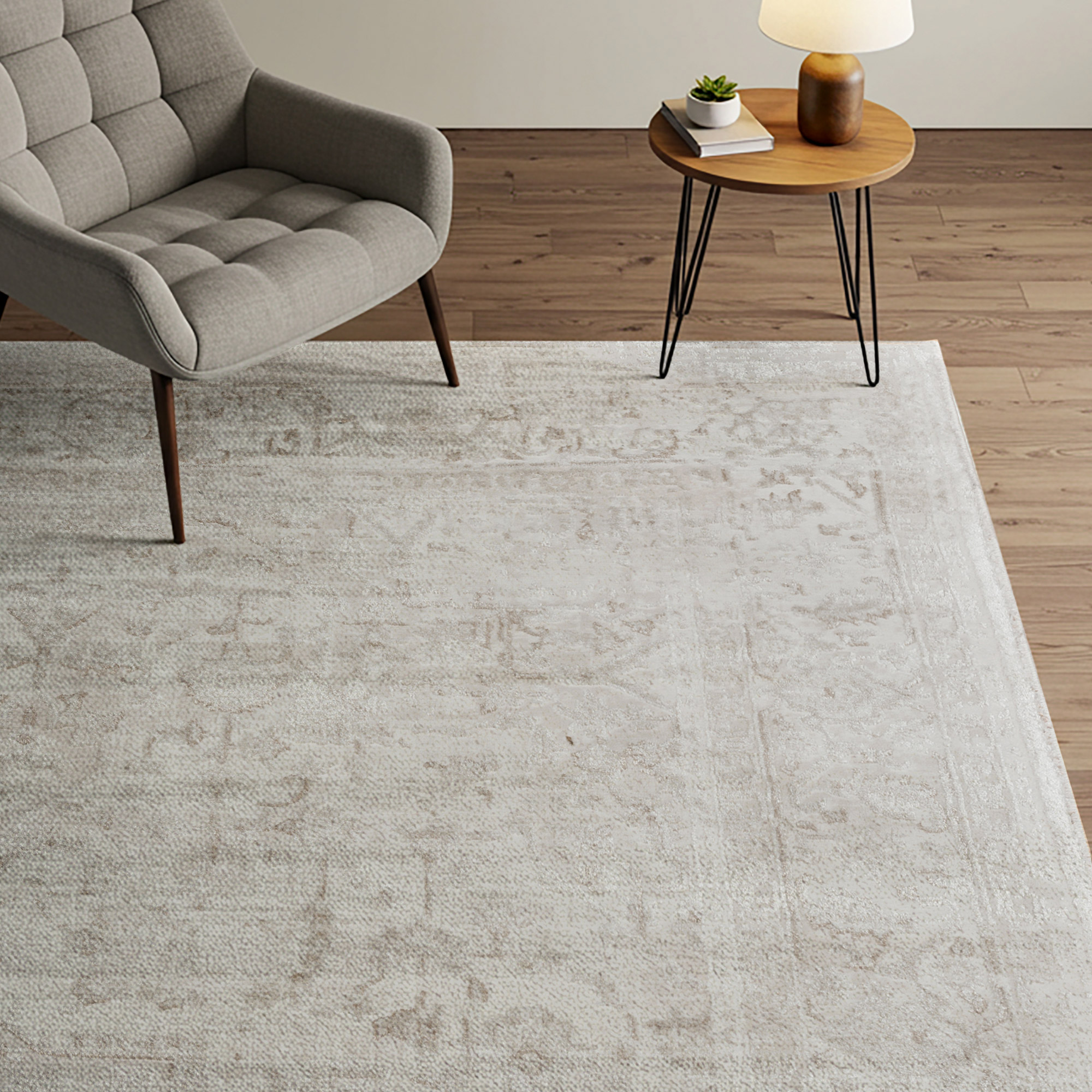 Divina Area Rug, Onida Cream, 8’8” x 13’