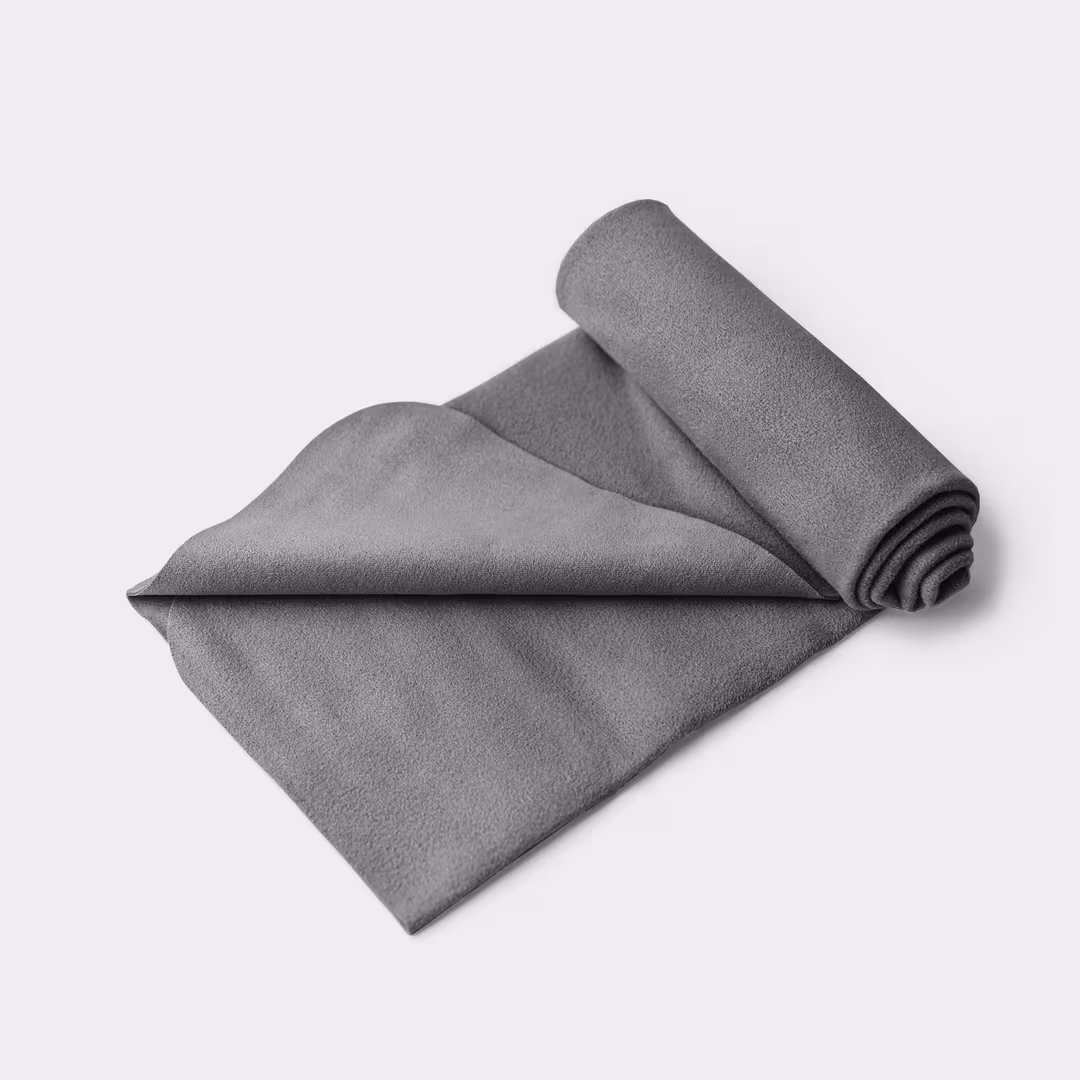 WeGym  Suede Performance Towel with Magnetic Clip