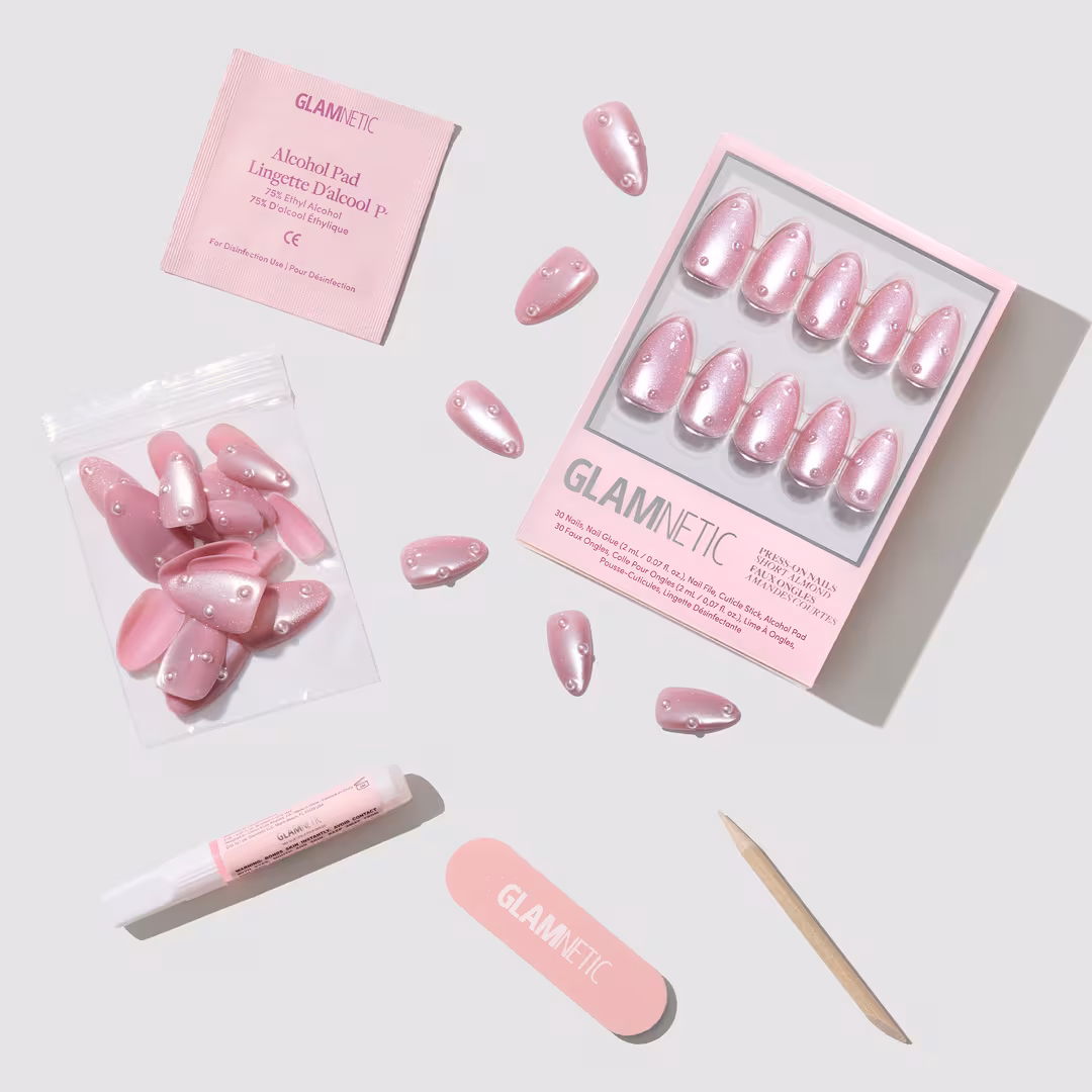 Glamnetic  Pearl Me Softly Press-On Nails